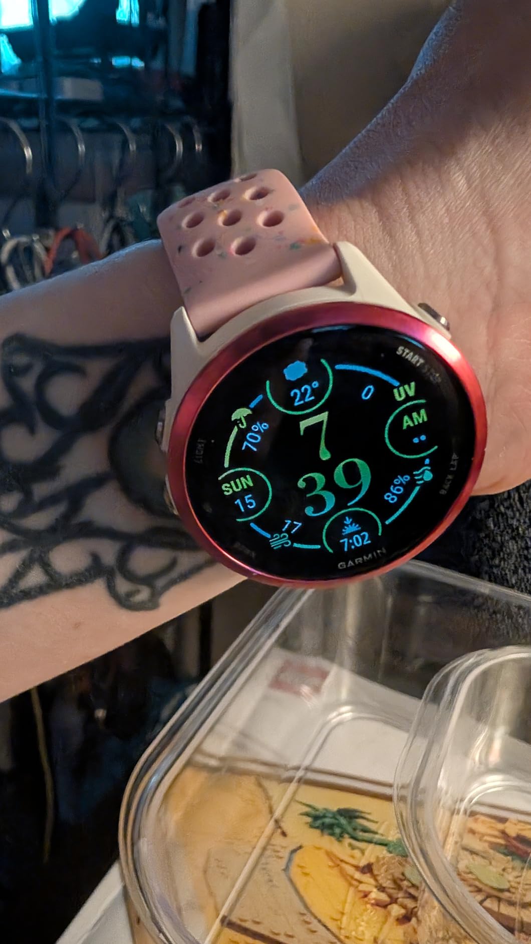 Garmin Forerunner 570, 47mm, Advanced GPS Running and Triathlon Smartwatch, AMOLED Display, Training and Recovery Features, Amp Yellow Aluminum customer photo 2