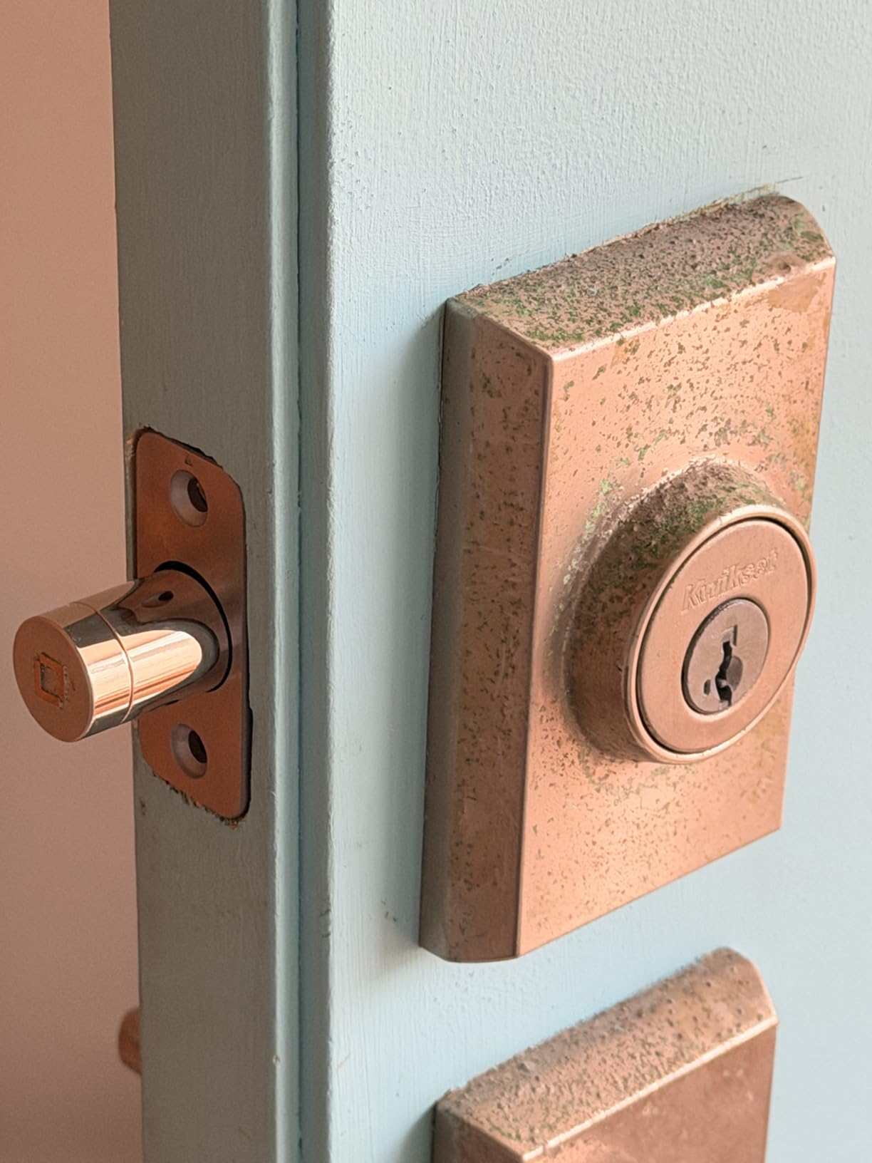 Level Bolt Smart Deadbolt - Make Your Lock Smart Without Changing Keys or Hardware - Matter-Over-Thread Plus Apple Home Key - Keyless & Remote Access via Apple, Alexa, Google Home, SmartThings customer photo 1