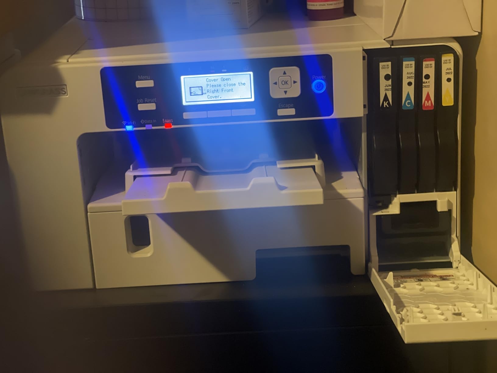 Sawgrass SG500 Sublimation Printer Bundle with Anti-Clog Technology | Only Printer Designed Exclusively for Sublimation | Includes 31mL SubliJet UHD Inks & TruePix Paper | Wi-Fi customer photo 2