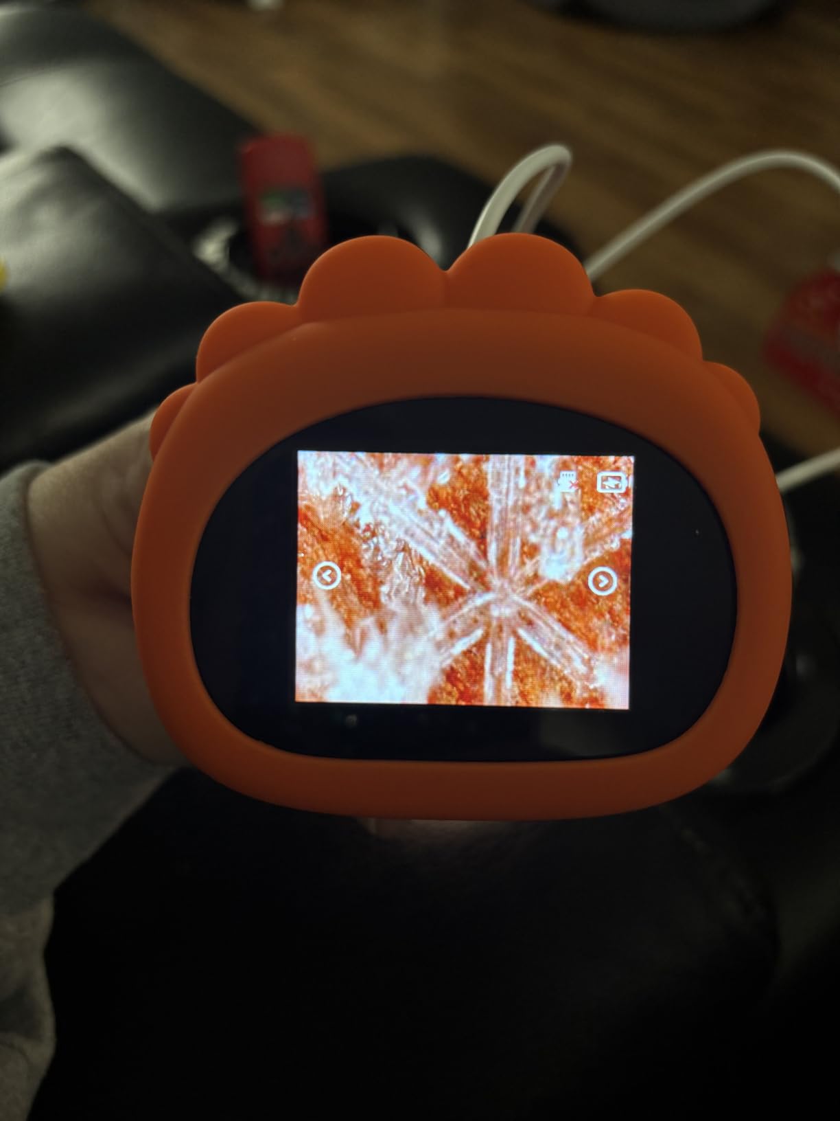 Microscope for Kids, 1000X Handheld Digital Miniscope with 2.0