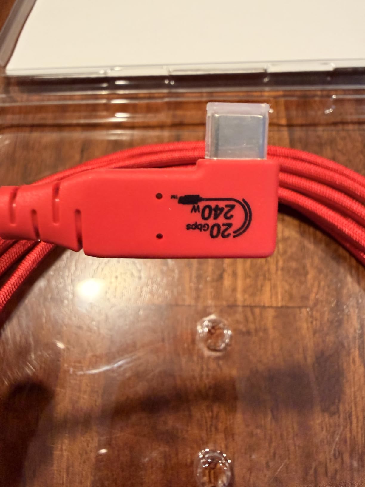 GeoHN.G USB C Tethering Cable 16.5FT, Right Angle USB4 Video Cable with PD 240W, 4K@60Hz 20Gbps Link Cord for Fast Transfer and Connection Between Camera and Computer customer photo 2