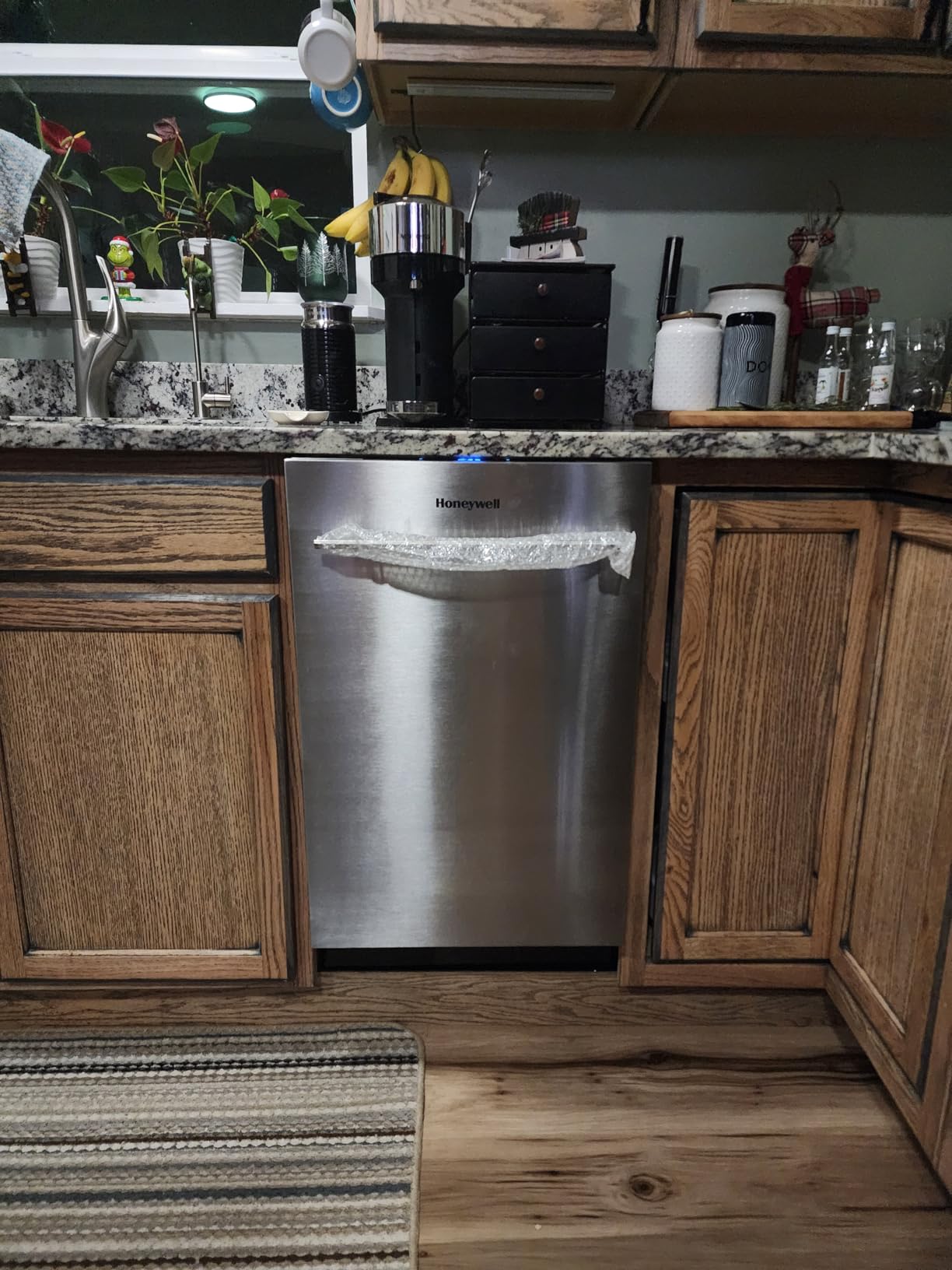 Honeywell 24 Inch Dishwasher with 12 Place settings, 7 Washing Cycles, Stainless Steel and Plastic Tub, UL/Energy Star- Stainless Steel customer photo 2