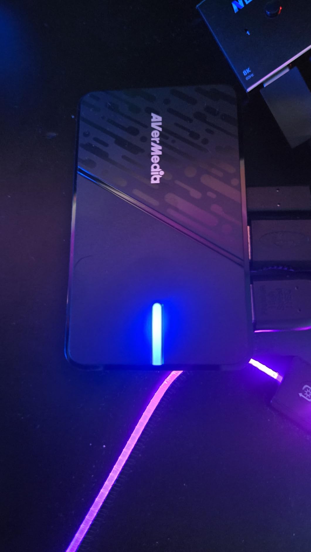 AVerMedia StreamLine MINI+ GC311G2 - Capture Card for Streaming, 4K60 HDR Passthrough, 1080p60 Video Recording, Ultra-Low Latency Game Streaming for Switch 2, Xbox, PS5, PC on Twitch, OBS, Win11, Mac customer photo 2