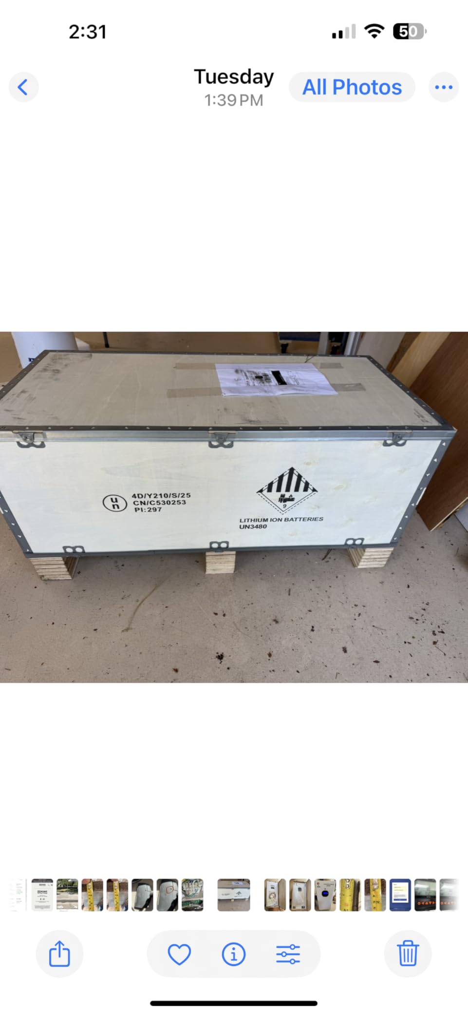 16kwh Lifepo4 48V(51.2V) 314Ah Lithium Battery, Build in 200A BMS Deep Cycle with CAN and RS485 Communication Interface, Ideal for Home Energy Storage, Solar System, Off-Grid customer photo 1