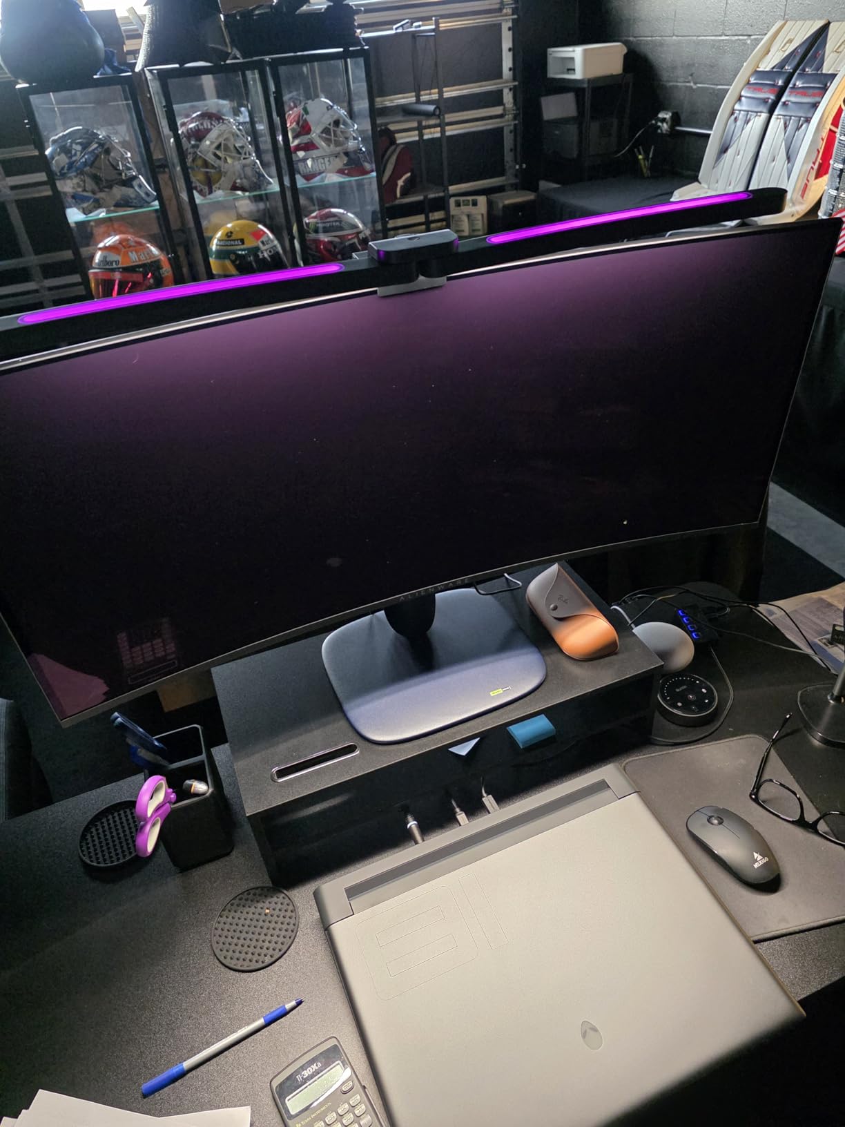 Quntis Curved Monitor Light Bar 15 RGB Backlight for 34