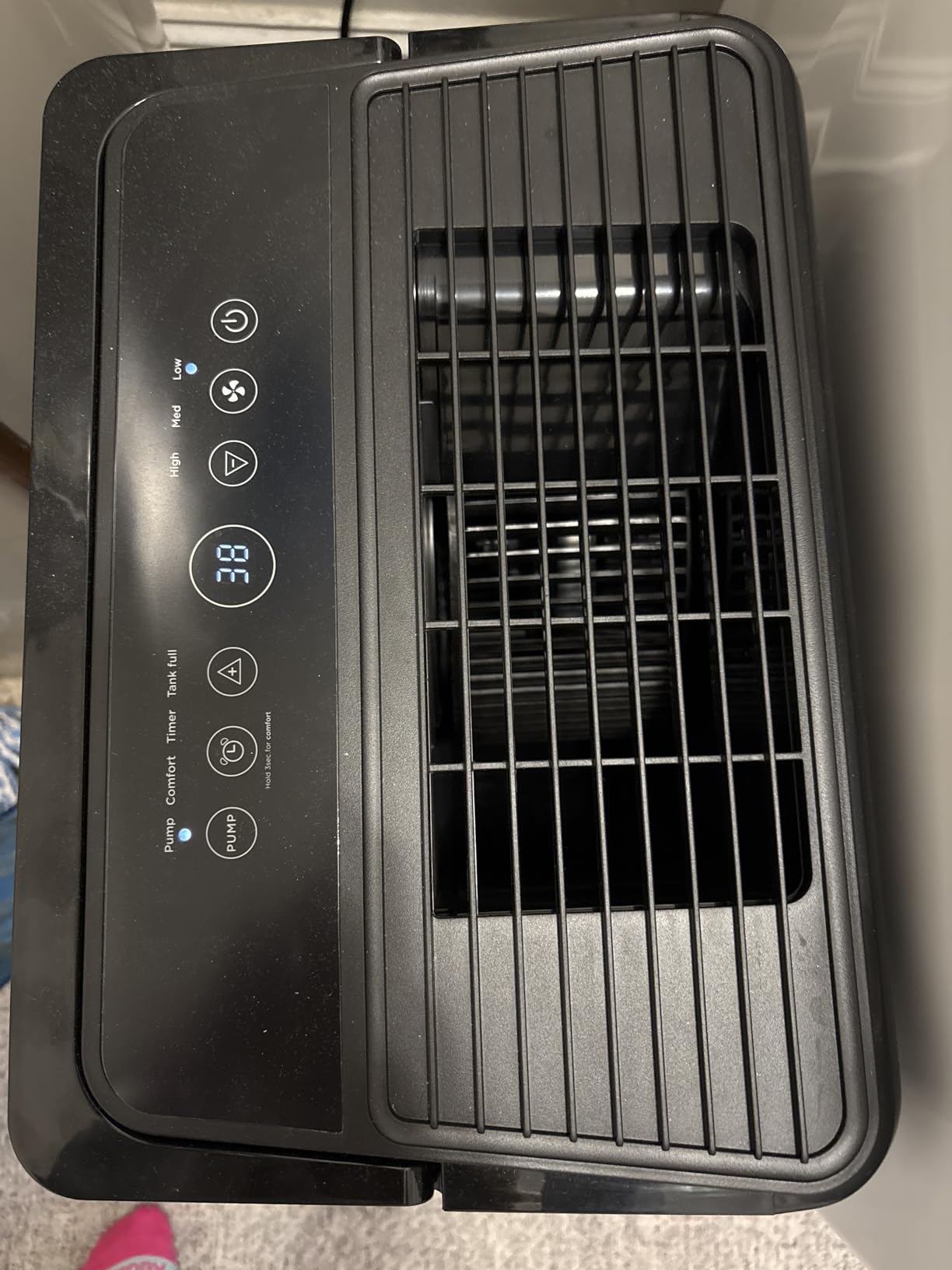 DuraComfort 50 Pint Dehumidifier, Built-in Pump, 4500 Sq Ft Coverage, Energy Star customer photo 1