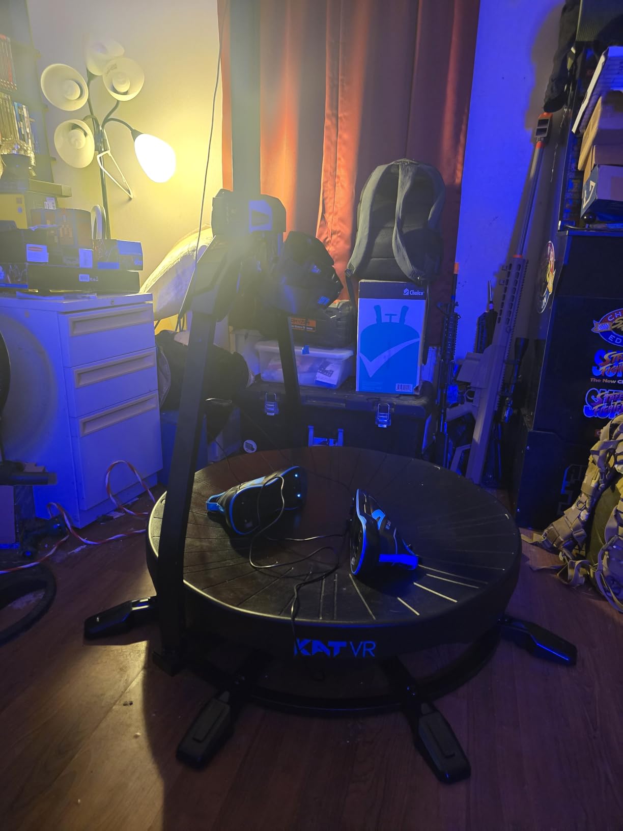 KAT Walk C2 Core VR Treadmill | 360° Omnidirectional Walking Platform | Compatible with SteamVR, Quest, Oculus | US Size 9.5 customer photo 1