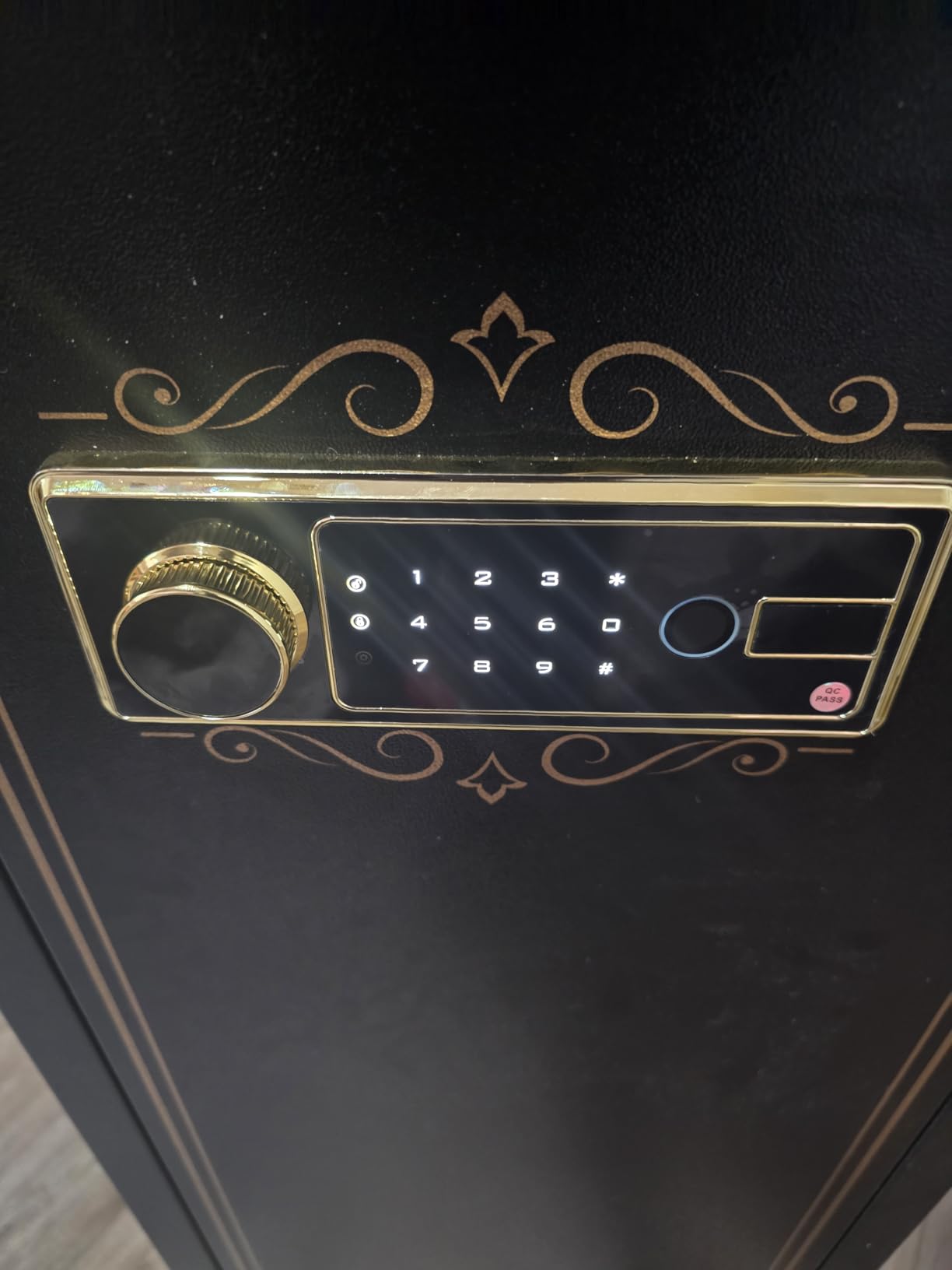 Karini 12-15 Biometric Gun Safe for Rifles and Pistols Fingerprint Rifle Safes for Home Large Gun Cabinet for Rifle with Optics or Shotguns customer photo 2