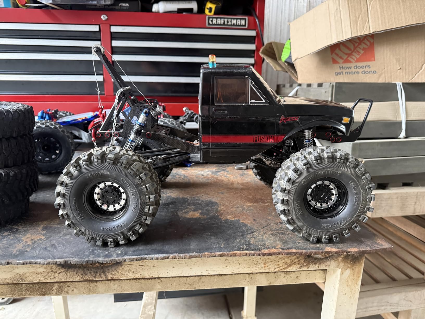 Redcat Ascent Fusion 1:10 Scale RC Rock Crawler with Brushless Motor and Carbon Fiber Frame customer photo 1