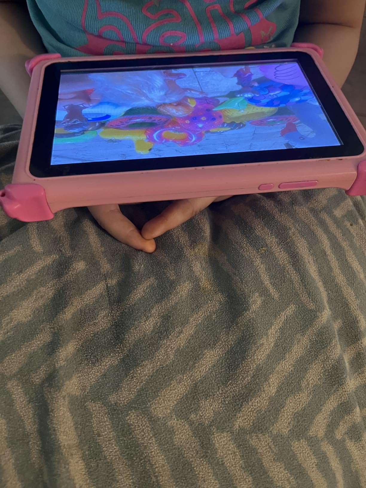 Kids Tablet 7 inch Tablet for Kids 3-12 32GB Toddler Children's Tablets with WiFi, YouTube, Baby Tablets with Shockproof Case, IPS Screen Parental Control GMS Education Games customer photo 1