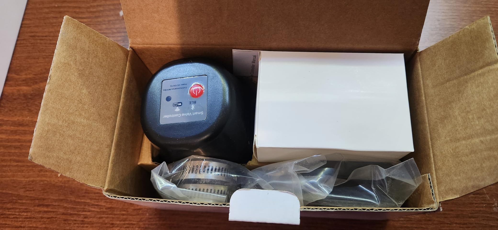 Smart Valve Controller ELROTONEG, Wi-Fi Electric Water Shutoff Controller, Tuya & Smart Life App Control, Compatible with Alexa, No Hub Required customer photo 1