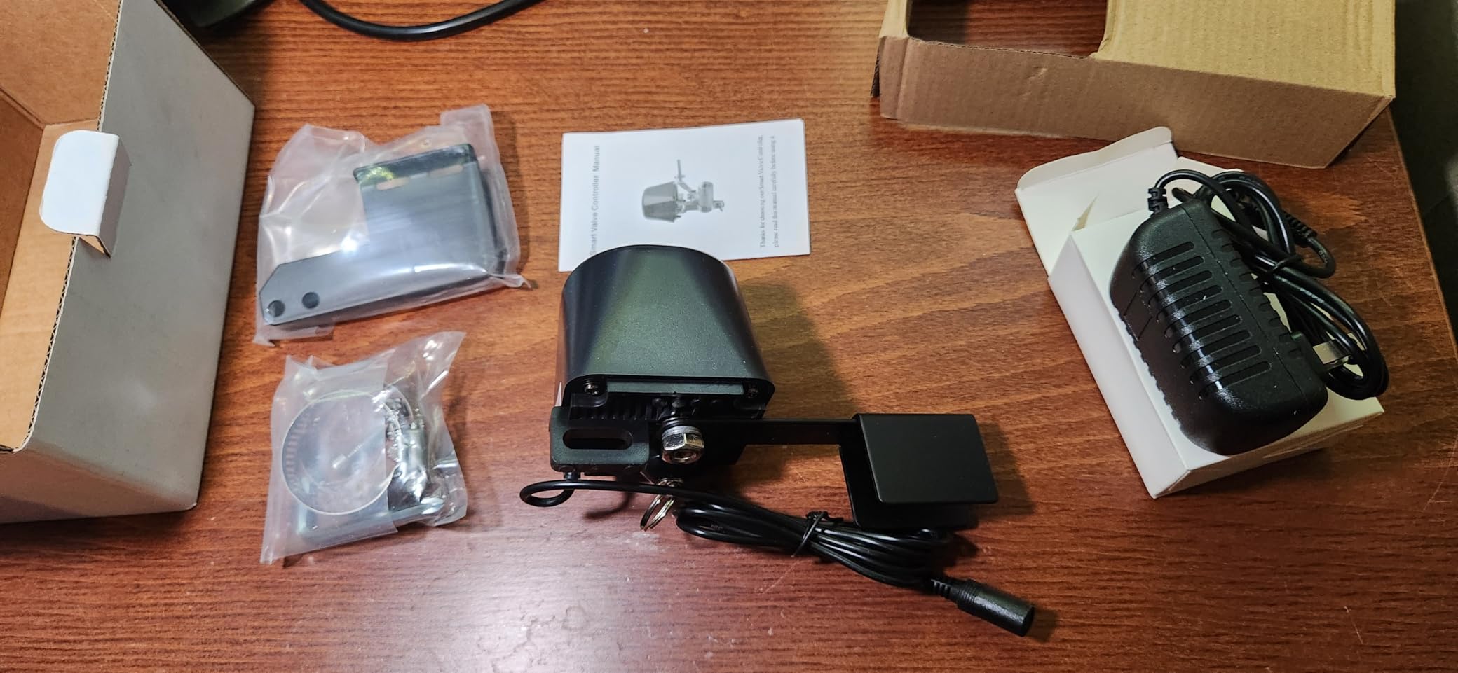 Smart Valve Controller ELROTONEG, Wi-Fi Electric Water Shutoff Controller, Tuya & Smart Life App Control, Compatible with Alexa, No Hub Required customer photo 2