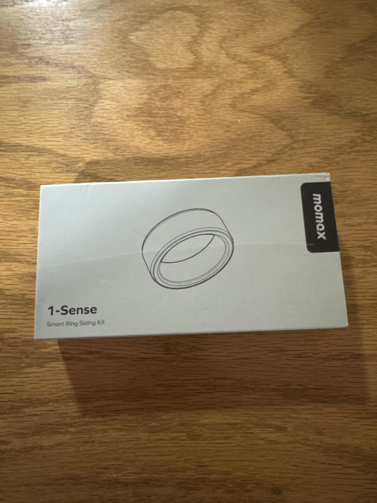 MOMAX 1-Sense Smart Ring - All-in-One Health Sleep Tracker, Touch Control, IP68 Waterproof, No APP Subscription customer photo 1