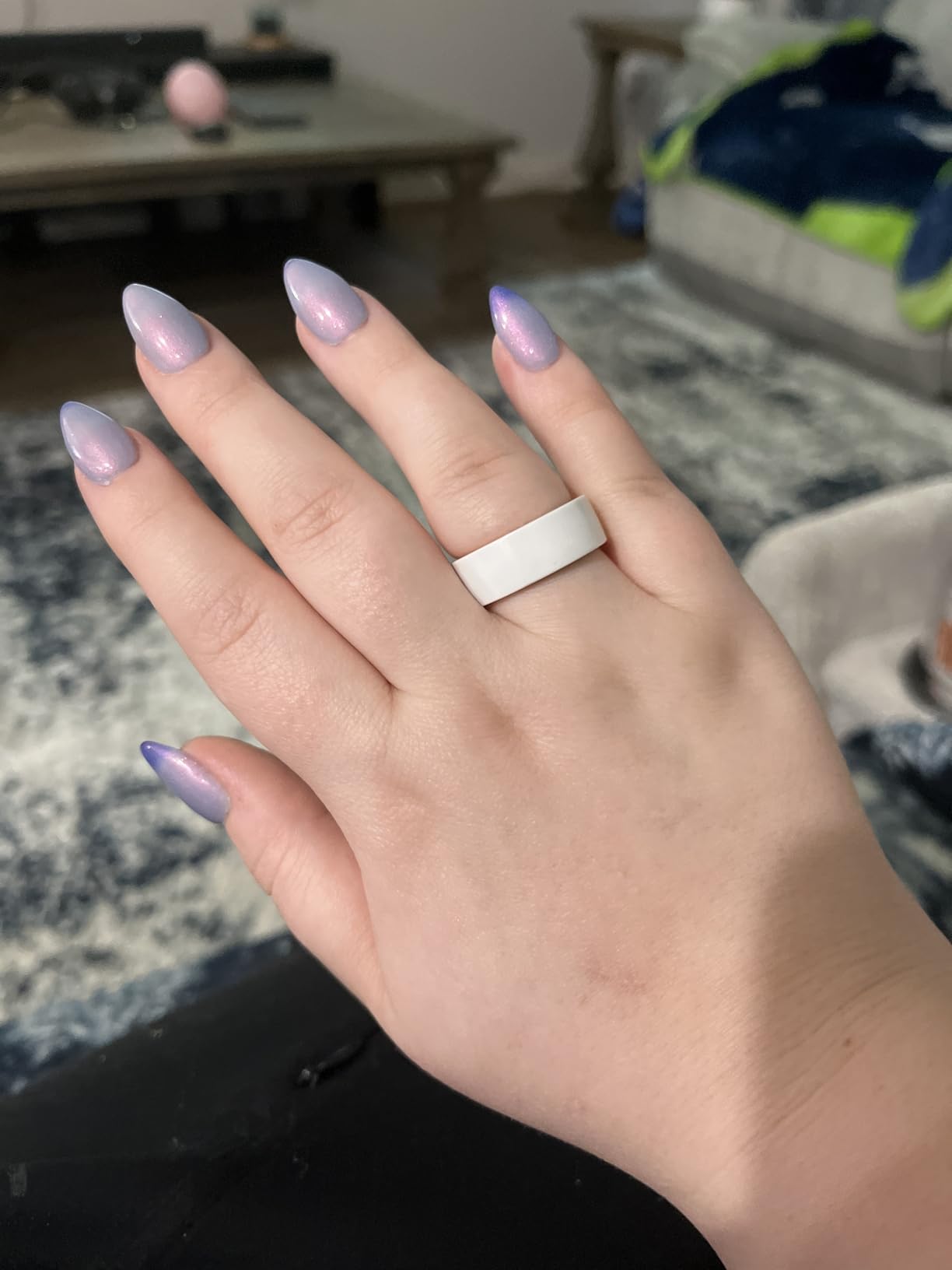 femometer Ring Gen1 for Fertility and Ovulation Tracking - Size First Sizing Kit - App Auto-Sync - Period & BBT Tracker - Sleep Analysis for Women - Rechargeable & Waterproof Size8 customer photo 1