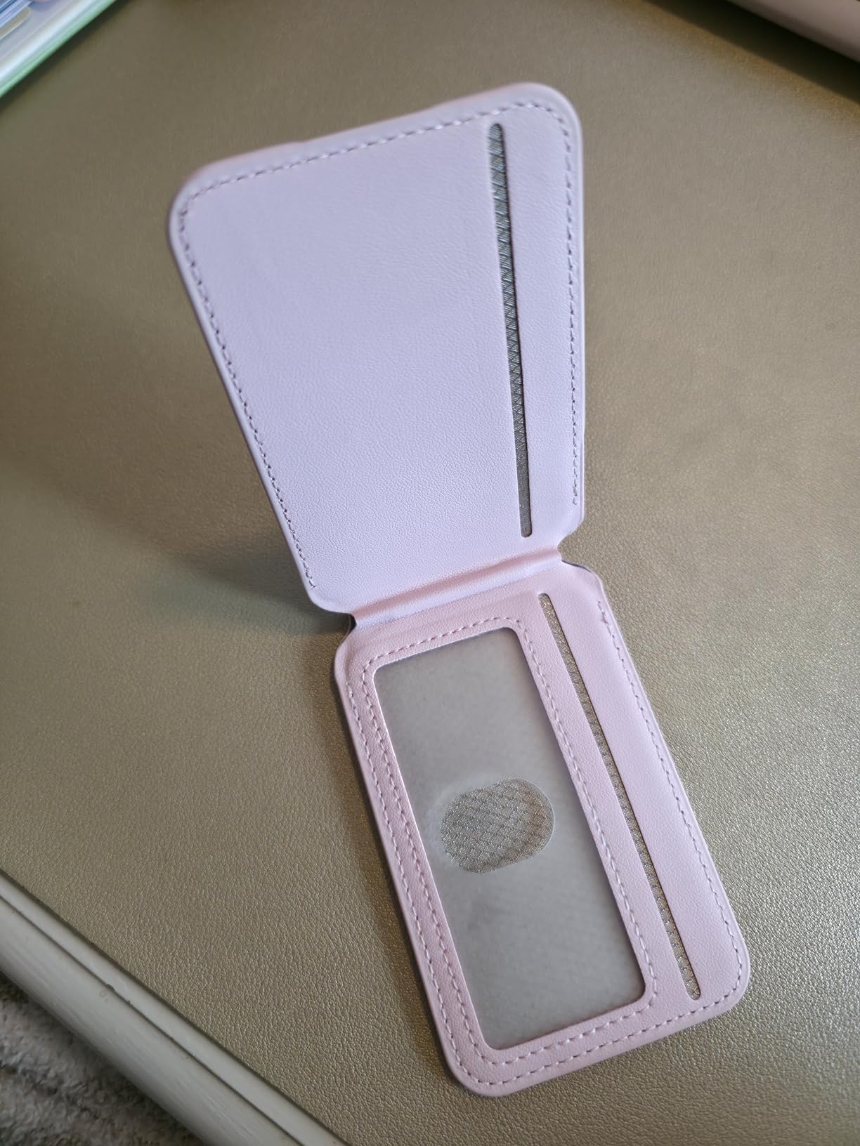for MagSafe Wallet, 5 Cards Holder with Stand, Magnetic Phone Wallet Stand customer photo 1