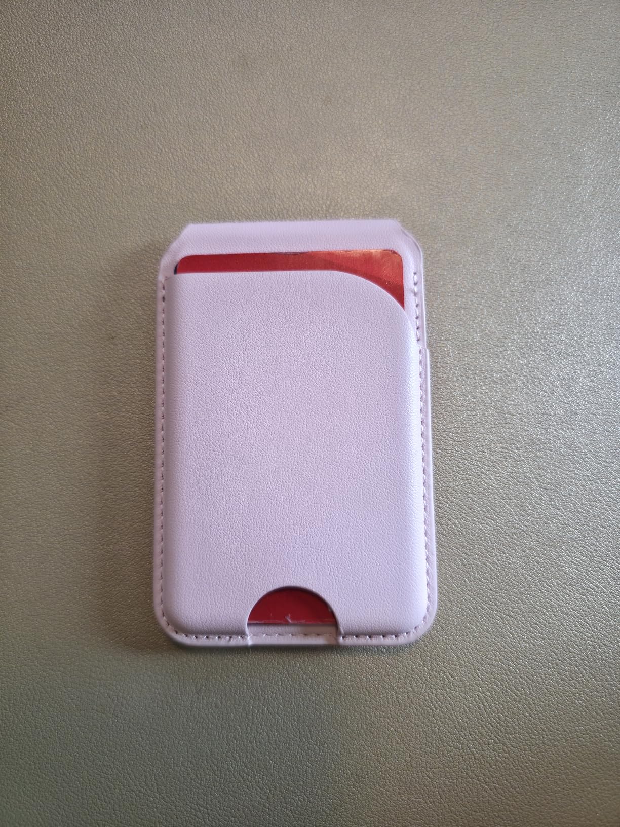 for MagSafe Wallet, 5 Cards Holder with Stand, Magnetic Phone Wallet Stand customer photo 2