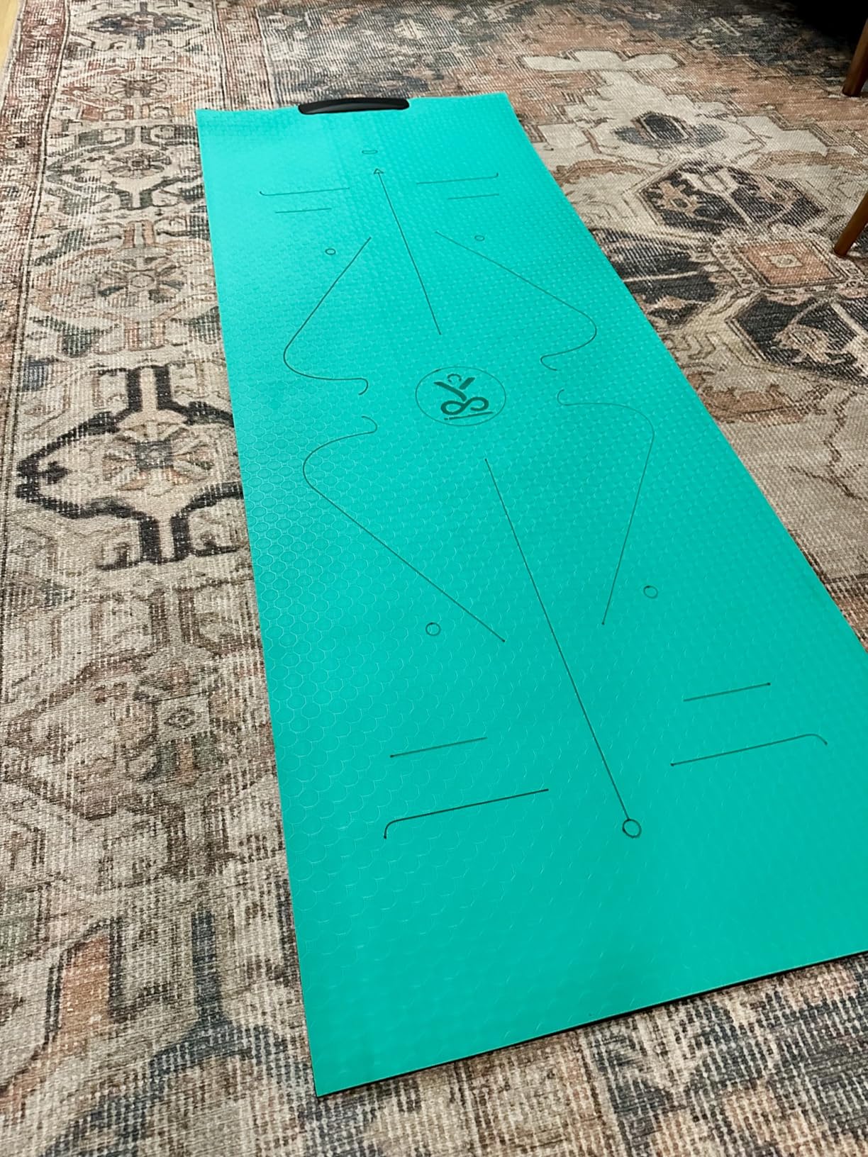 Smart Mat Gen3 - Dark Grey| AI Powered Yoga Mats For Home Workout | Lightweight Yoga Mats of 6mm | Real Time Tracking Exercise Mats For Men & Women customer photo 1