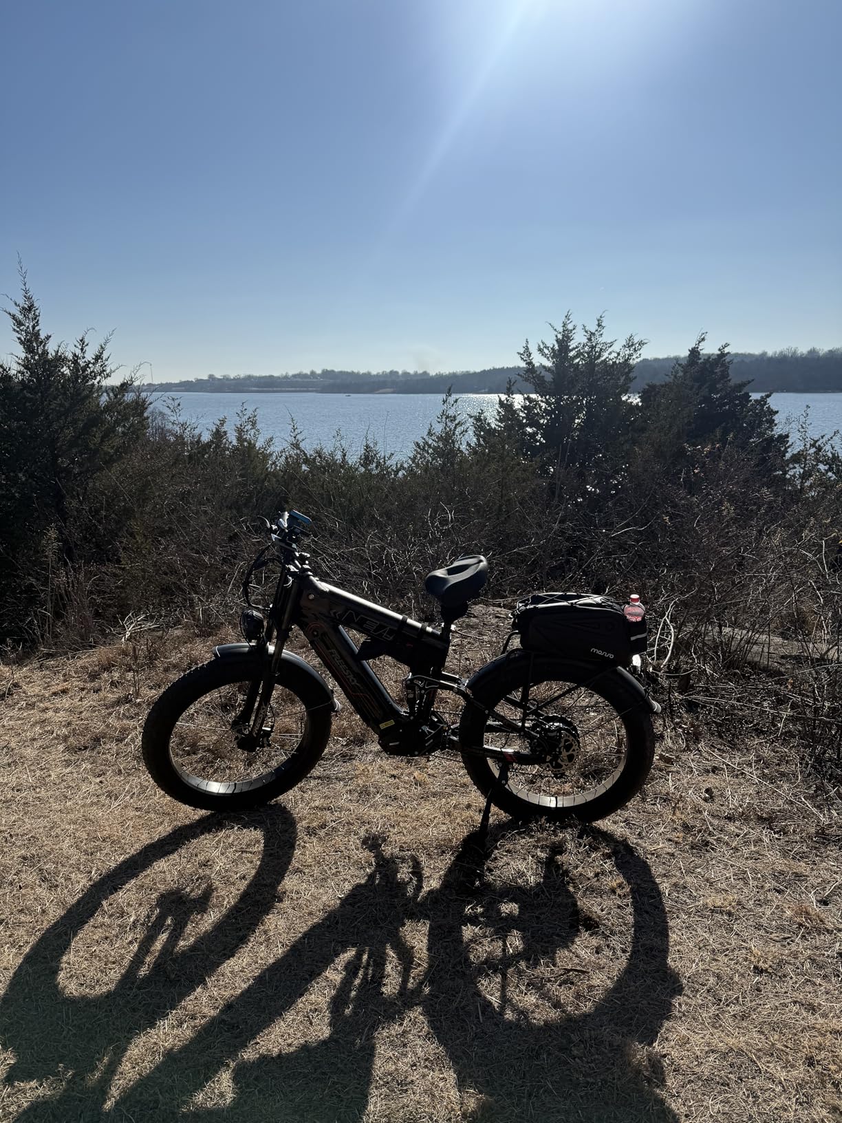 FREESKY Dual Battery Electric Bike for Adults, 48V 41AH 160 Miles Long Range E Bike, 4000W Motor 40MPH+, 26'' Fat Tire Fast Mountain EBike, Full Suspension & Hydraulic Brakes, UL 2849 Certified by TÜV customer photo 1