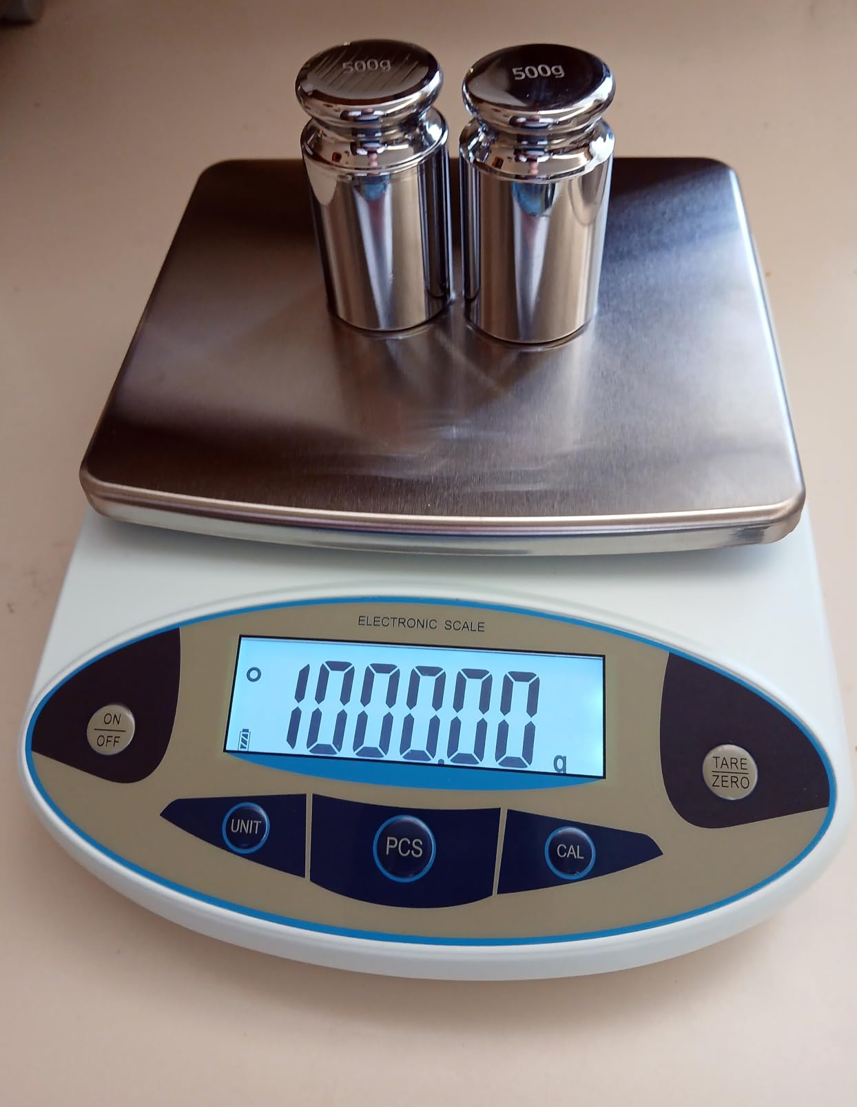 Antstone lab Scale 6000g x 0.01g Digital Gram Scale 0.01g Accuracy High Precision Scientific Analytical Balance for Laboratory, Jewelry Weighing (6000g, 0.01g) customer photo 2