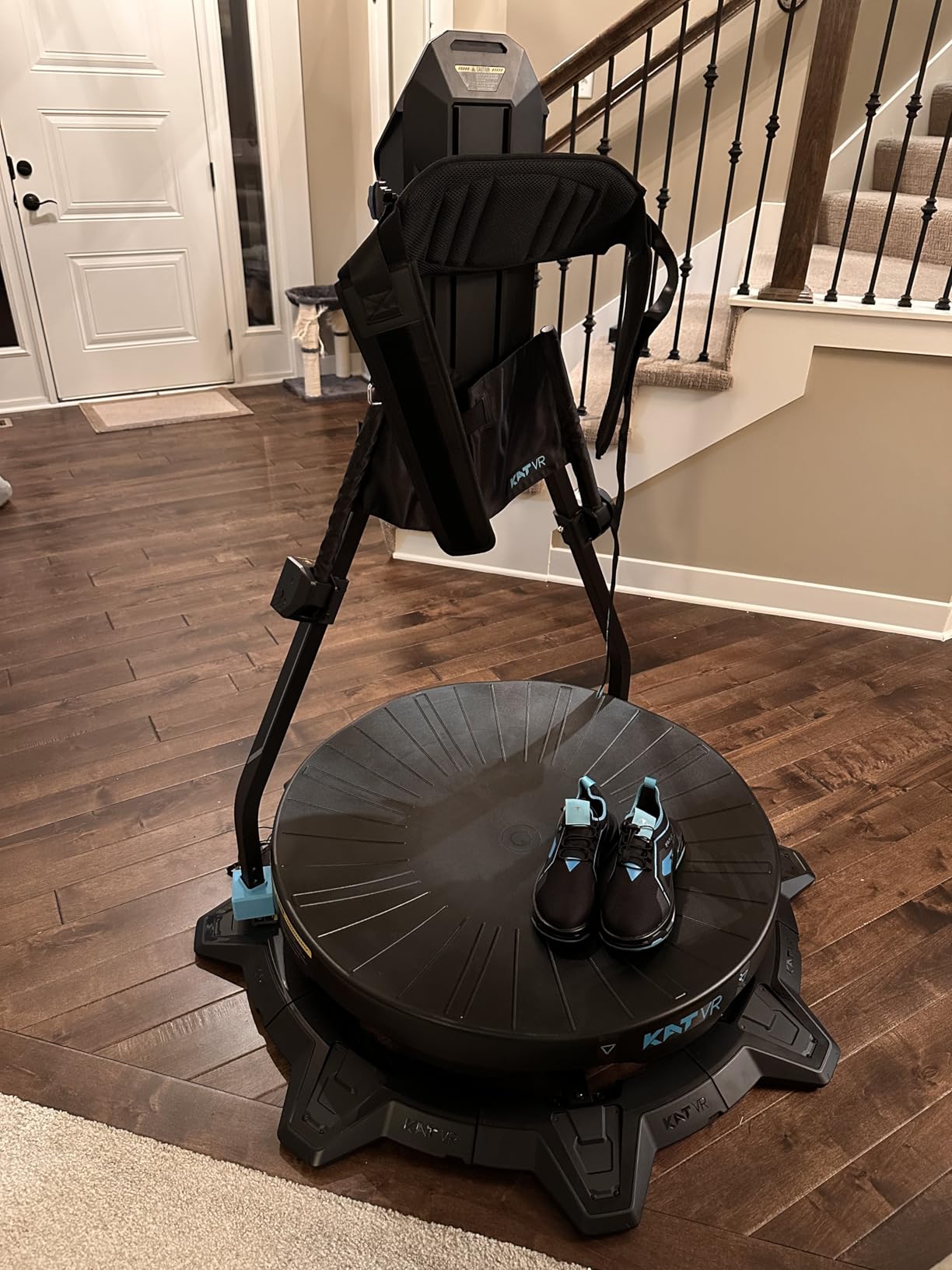 KAT Walk C2 Plus E VR Treadmill | 360° Omnidirectional Walking Platform | Compatible with SteamVR, Quest, Oculus | US Size 13 customer photo 1