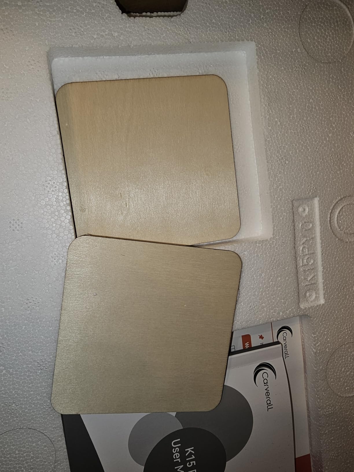 Laser Engraver, Carverall K15 Pro 5W Laser Engraving Machine for Beginners DIY High Accuracy 200x300mm (Near A4) Portable CNC Laser Cutter for Wood Coated Metal Acrylic Leather, 5000mW, Class 1 customer photo 2