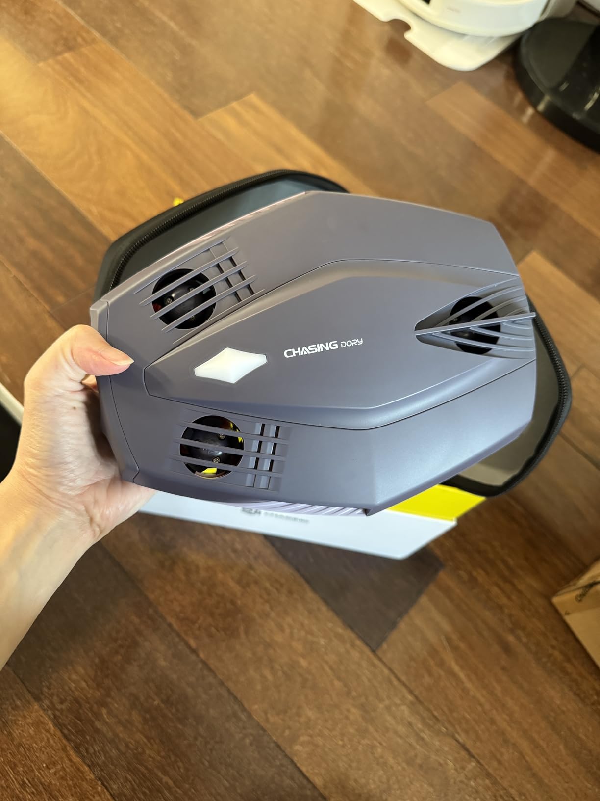 Chasing Dory Underwater Drone - Palm-Sized 1080p Full HD with Camera for Real Time Viewing, APP Remote Control (Lightpurple) customer photo 1