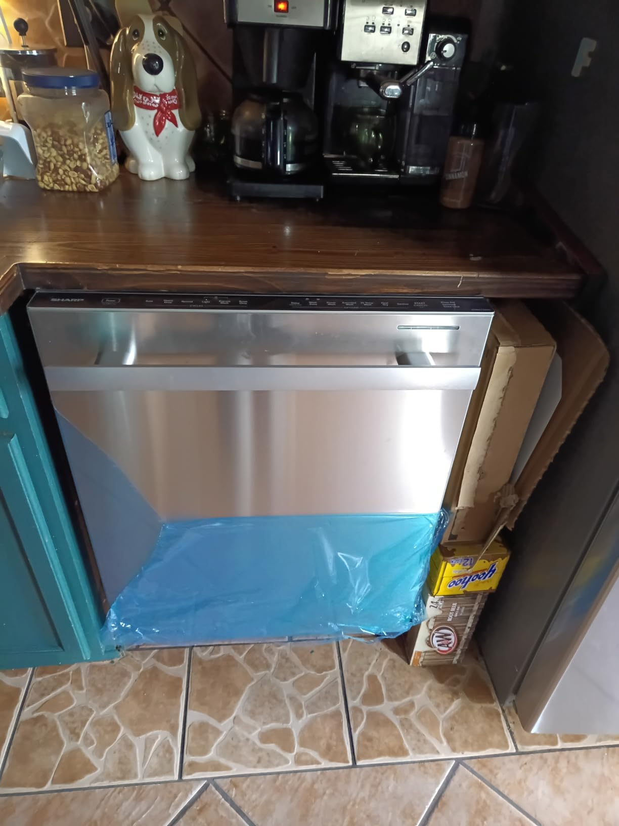 Sharp SDW6736MS 24-inch Stainless Steel Dishwasher, Third Rack, Library Quiet 47 dB, Power Wash Sprayer customer photo 2