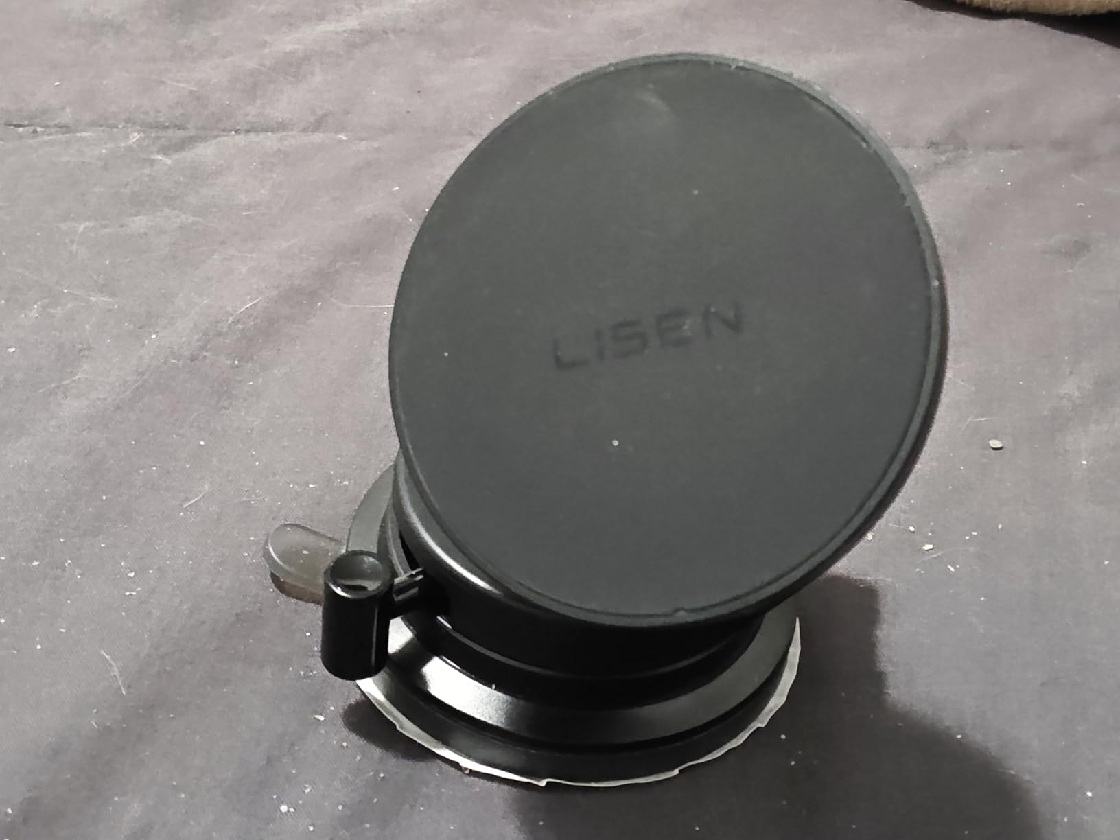 LISEN 15W Magsafe Car Mount Charger, Magnetic Wireless Car Charger, Suction Phone Mount, Vacuum Magnetic Phone Holder for Car Mount for iPhone 17 Pro Max 16 15 14 13 12, Samsung S26/S25, Pixel 10 Pro customer photo 1