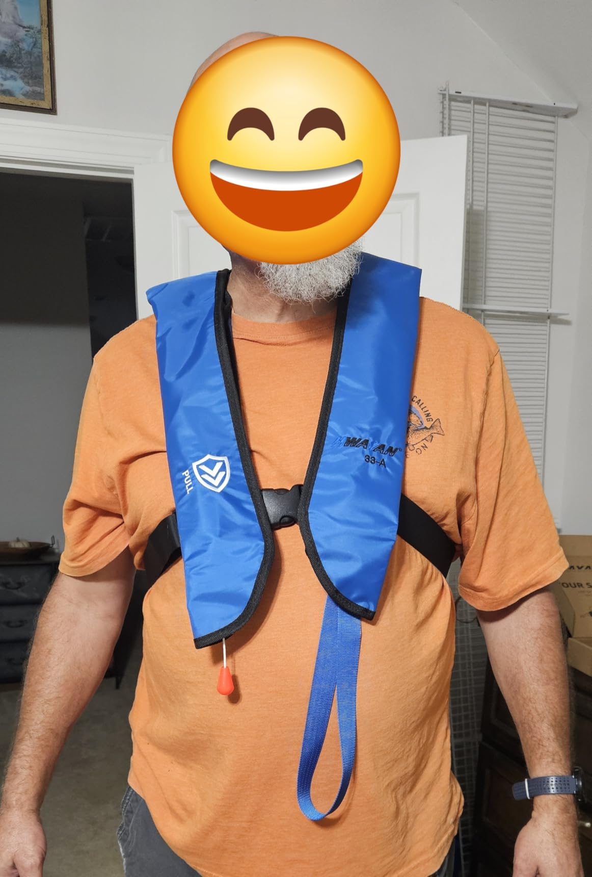 Automatic Inflatable Life Jacket | Inflatable PFD Jackets for Adults|Kayak Life Vest | for Outdoor Water Sports | Fishing Sailing | Jet Skiing | Supports up to 330 lbs customer photo 2