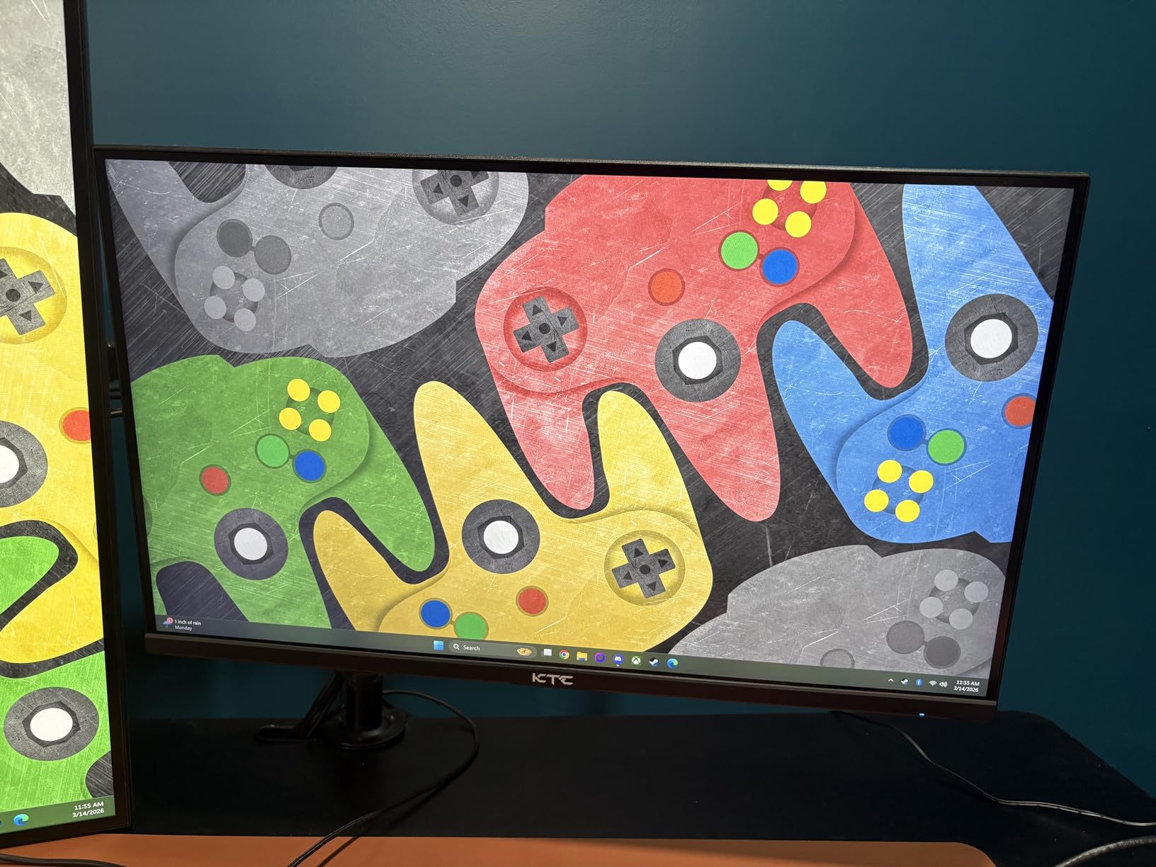 KTC 27 Inch 4K Gaming Monitor - UHD 160Hz Monitor with Fast IPS Panel, 1ms MPRT, 140% sRGB, HDR 400, Adaptive Sync, HDMI DisplayPort, Height Tilt Pivot Swivel Adjustable, Carbon Fiber Backcover, U27T6 customer photo 1