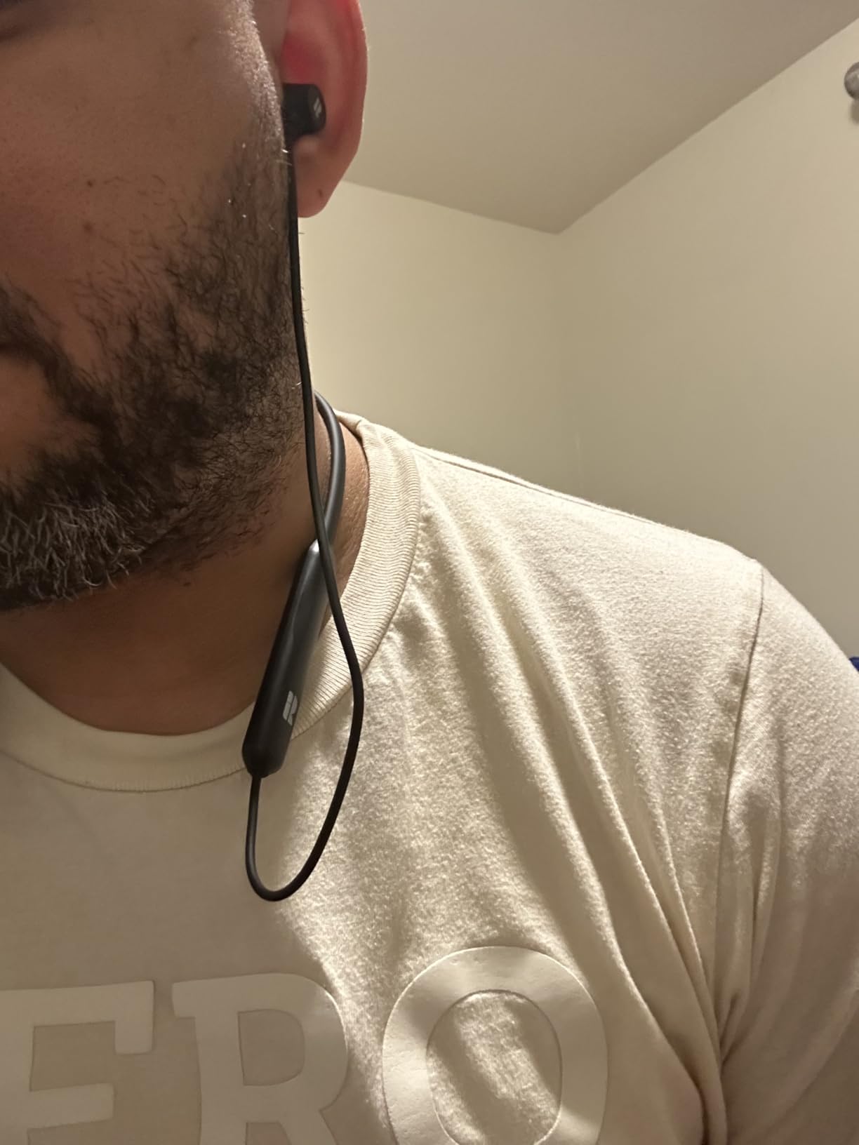 Rythflo Active Noise Cancelling Headphones, Wireless in Ear Neckband Bluetooth Headphones with 3 AI Mics ENC, 60Hrs Playtime, V5.3 Multipoint Connection Magnetic Earbuds for Work/Travel/Home/Office customer photo 1