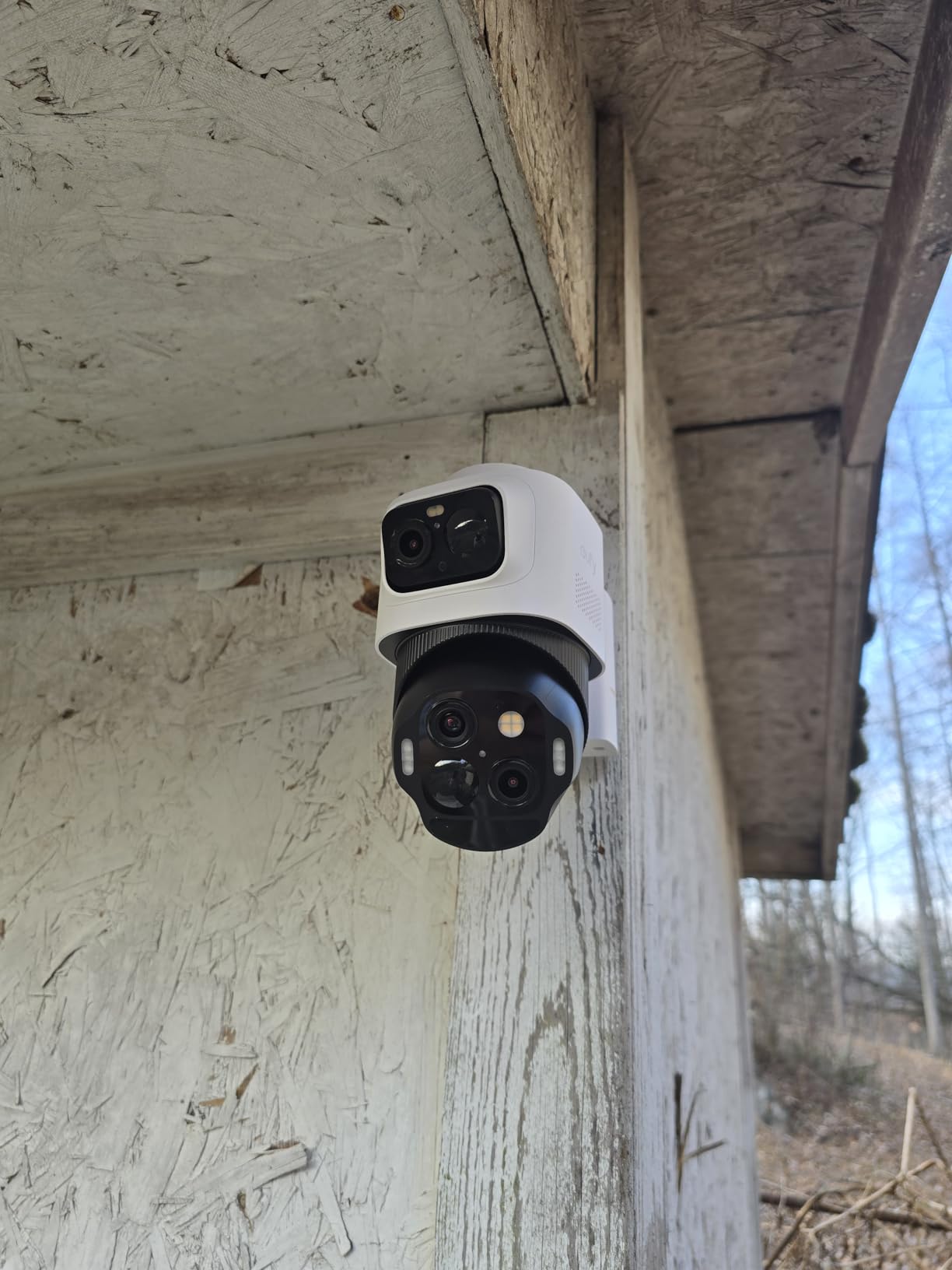 eufy Security eufyCam S4, 4K Solar Camera Wireless Outdoor, Triple Lens Bullet-PTZ Cam, 360° View, 8X Auto Zoom, AI Recognition, AI Track, Color Night Vision, 0 Monthly Fee, Built in 32 GB Storage customer photo 1