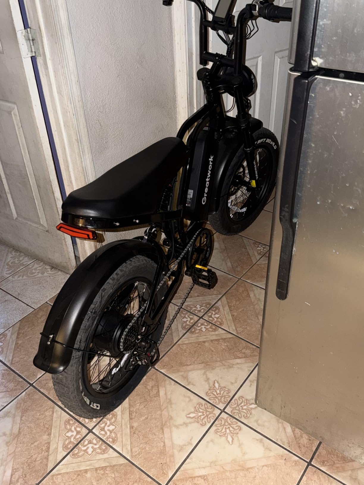 GREATWORK 2500W Peak Electric Bike for Adults, 1200Wh Removable Battery, Max 37MPH & 100 Miles Electric Dirt Bike with Full Suspension, 20