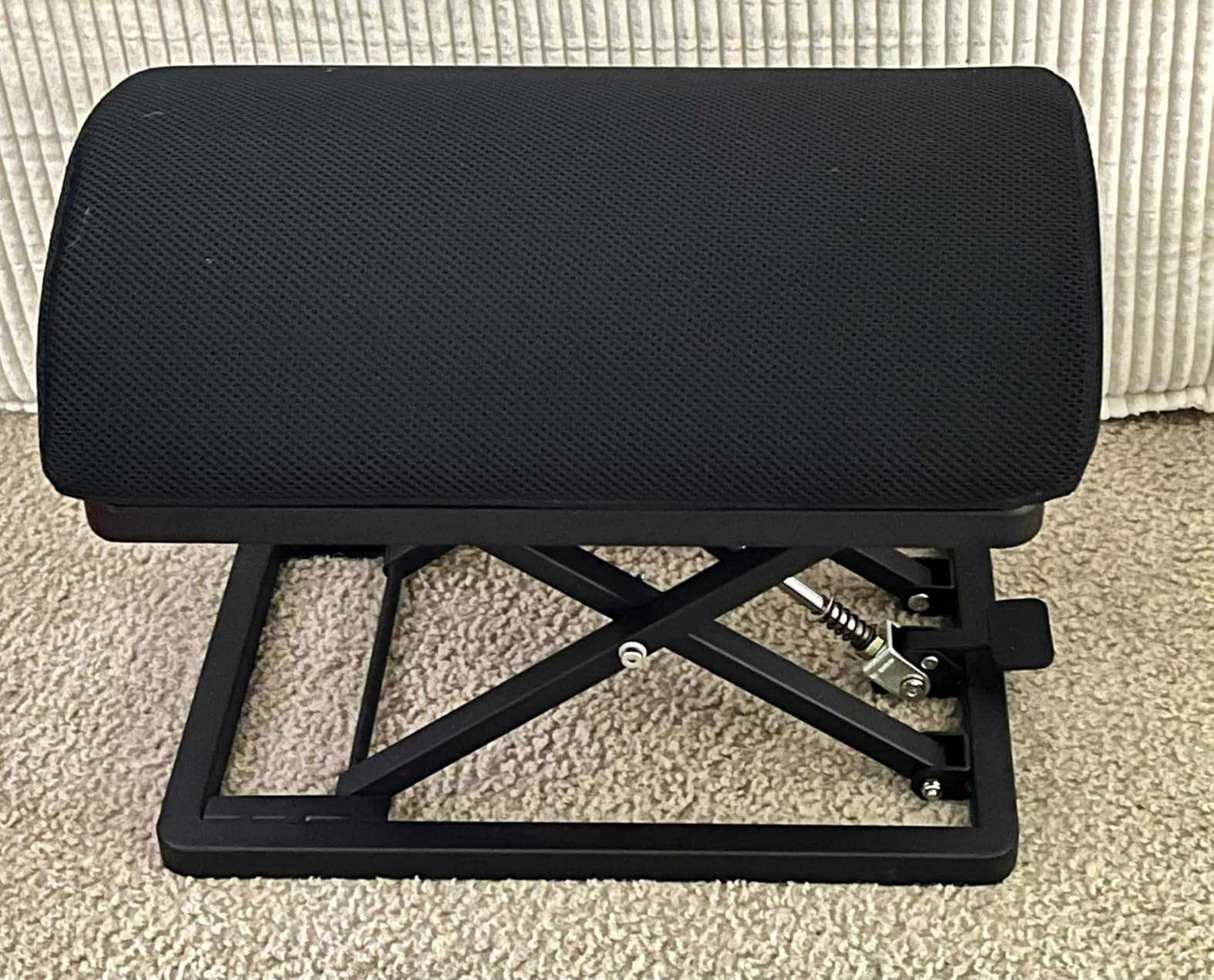 Truly Infinite Height Adjustable Footrest - No Bending Needed-Foot Step-to-Adjust - 2.7