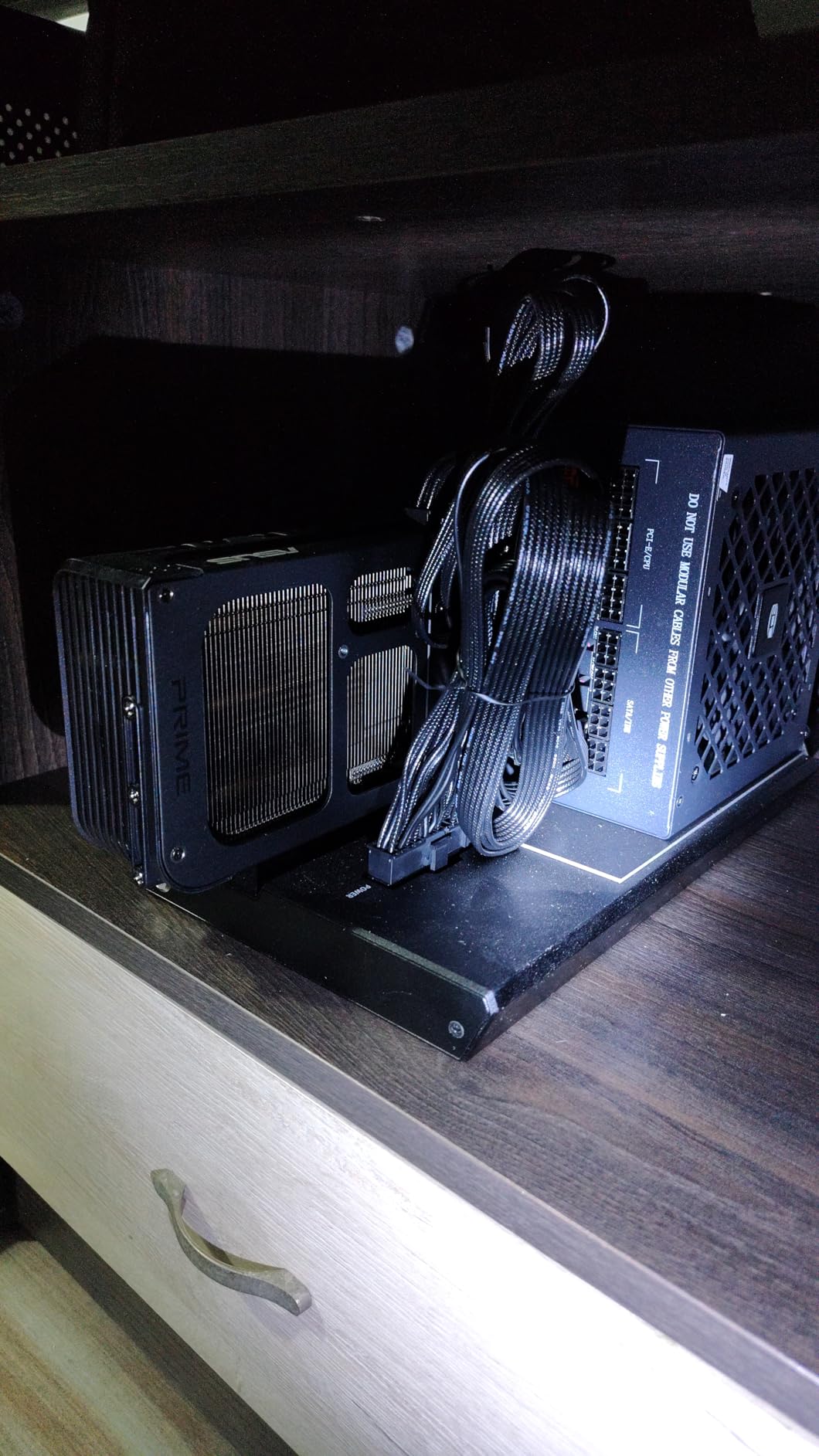PCCOOLER PSU Fully Modular Power Supply, 750W ATX 3.1, 80 Plus Gold Certified, PCIe 5.1 12V-2x6, Japanese Capacitors, Ultra-Flexible Cables, 5-Year Warranty (KN750) customer photo 2