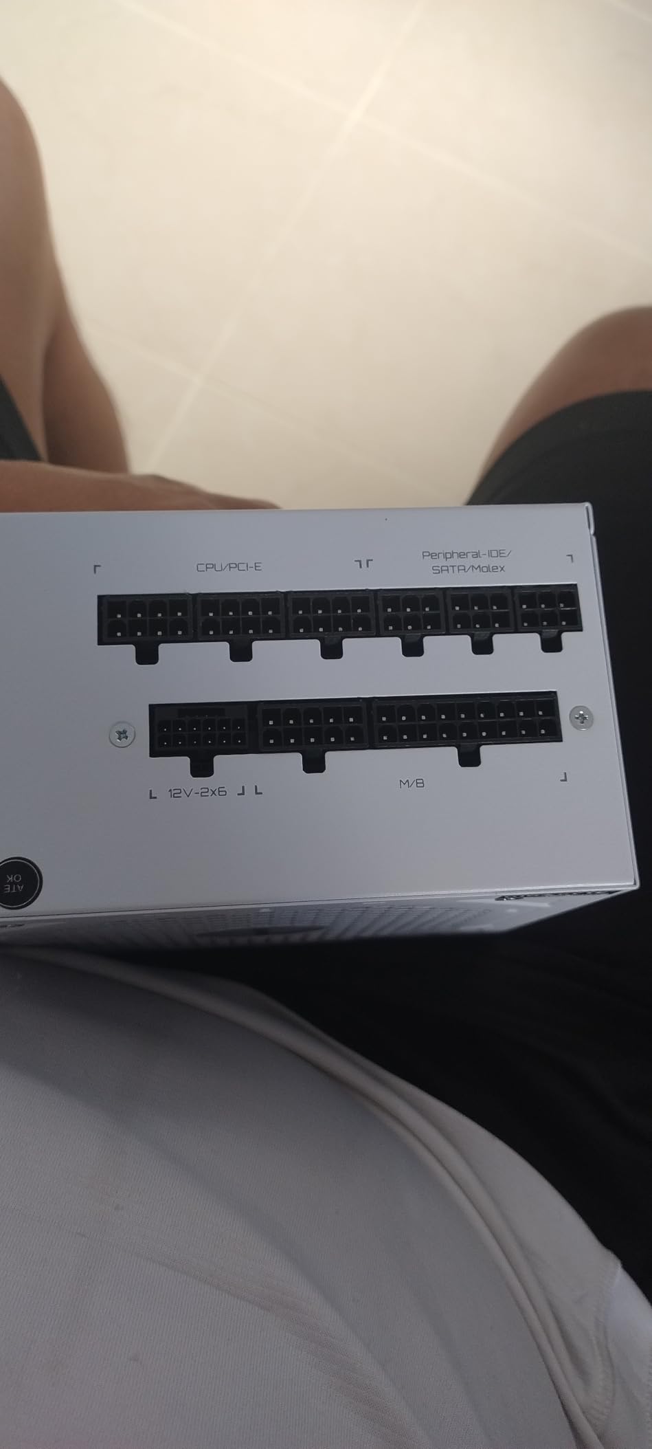 GIGABYTE UD750GM PG5 V2 ICE - 750W 80 Plus Platinum Certified - PCIe5.1 Ready - ATX3.1 - Fully Modular Power Supply customer photo 2