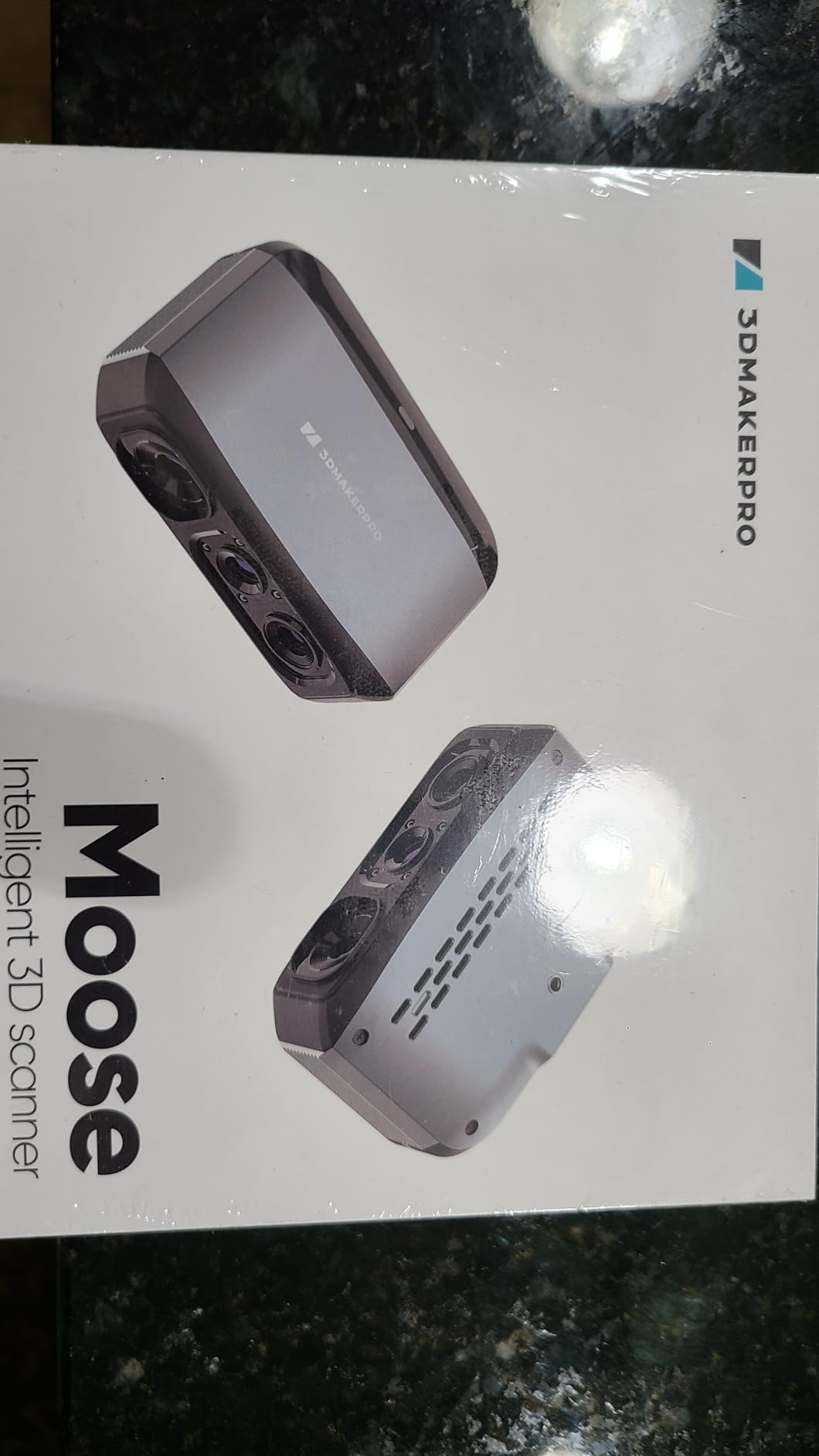 3DMakerpro 3D Scanner Moose Lite, Medium-Format 3D Scanners for Printing, NIR Light Source, Up to 0.05mm Accuracy, Mono Texture Scanning customer photo 1