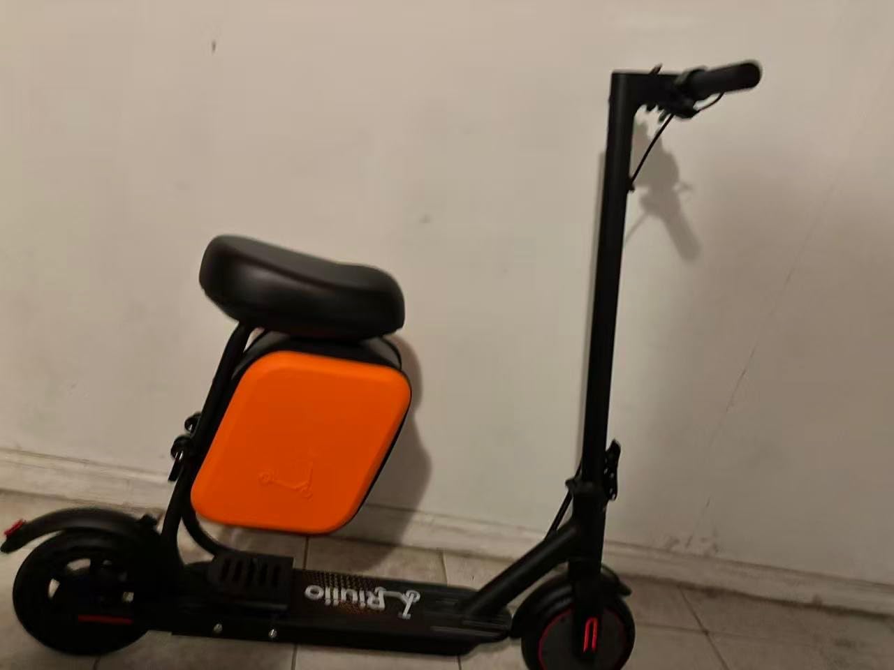 Folding Electric Scooter for Adults with Seat- 19MPH & 21-Mile Range, 350W Motor, 8.5
