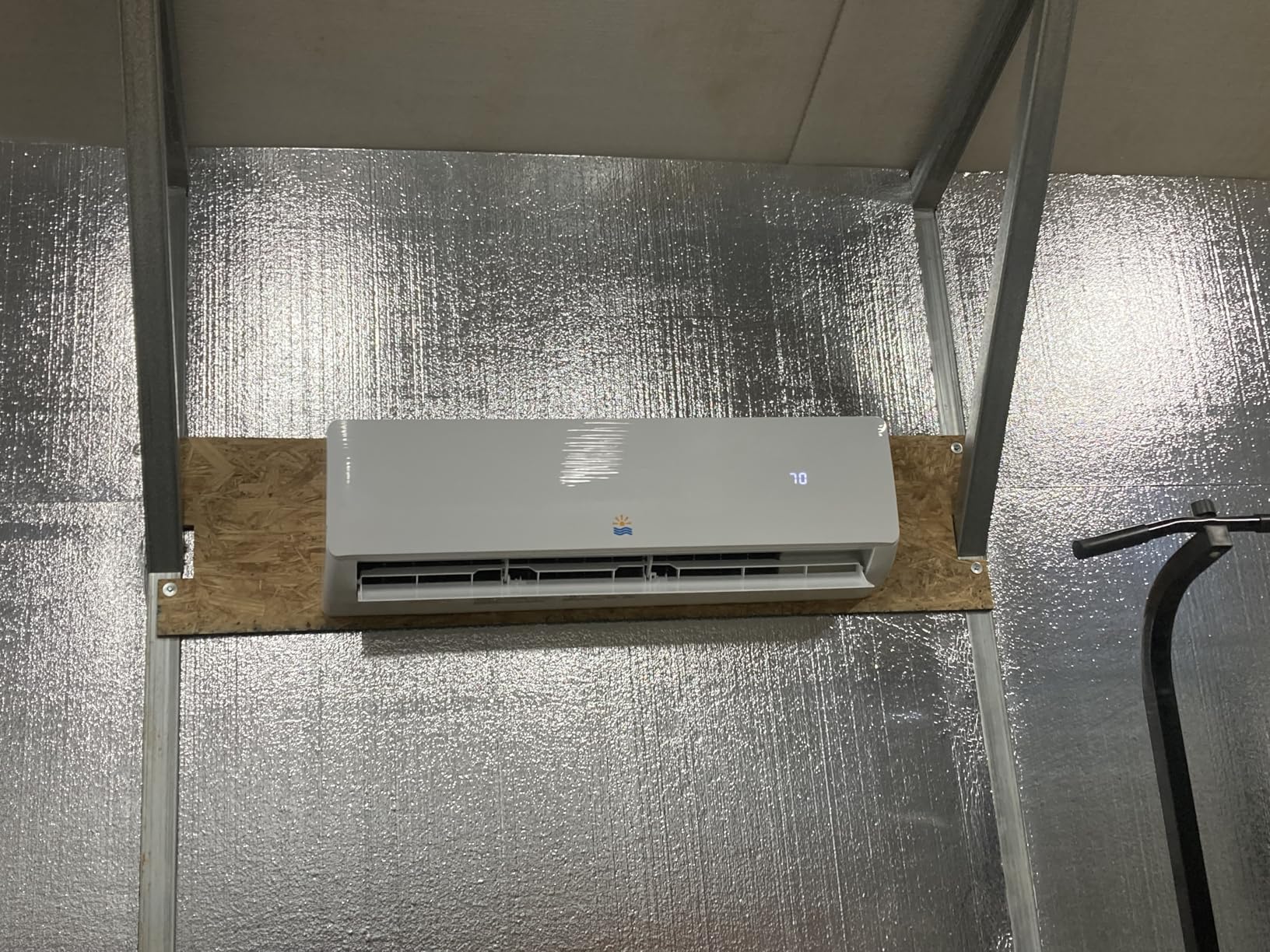 Mini Split AC/Heating System - 12000 BTU Mini Split AC Inverter Heating and Cooling, 19 SEER2 115V/110V Energy Efficient Ductless Air Conditioner Up to 750sq.ft, Pre-charged System, Installation Kit customer photo 2