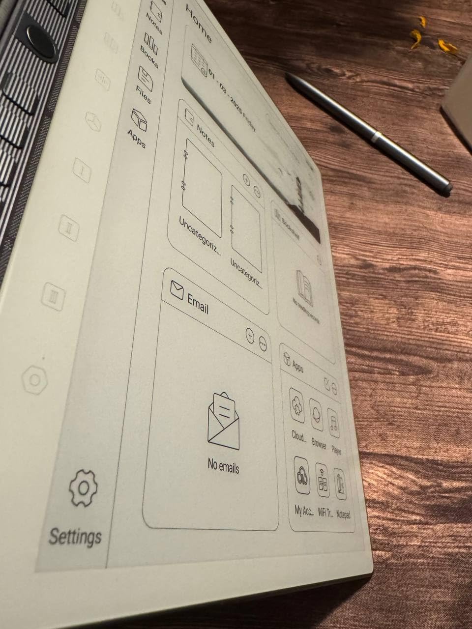 Penstar eNote 2 - The Whitest Paper Tablet | 10.3 inch 300 PPI Pen-Only Screen E-Ink Writing Tablet, Digital Notebook Includes Folio Cover and Two B5 Pens customer photo 1