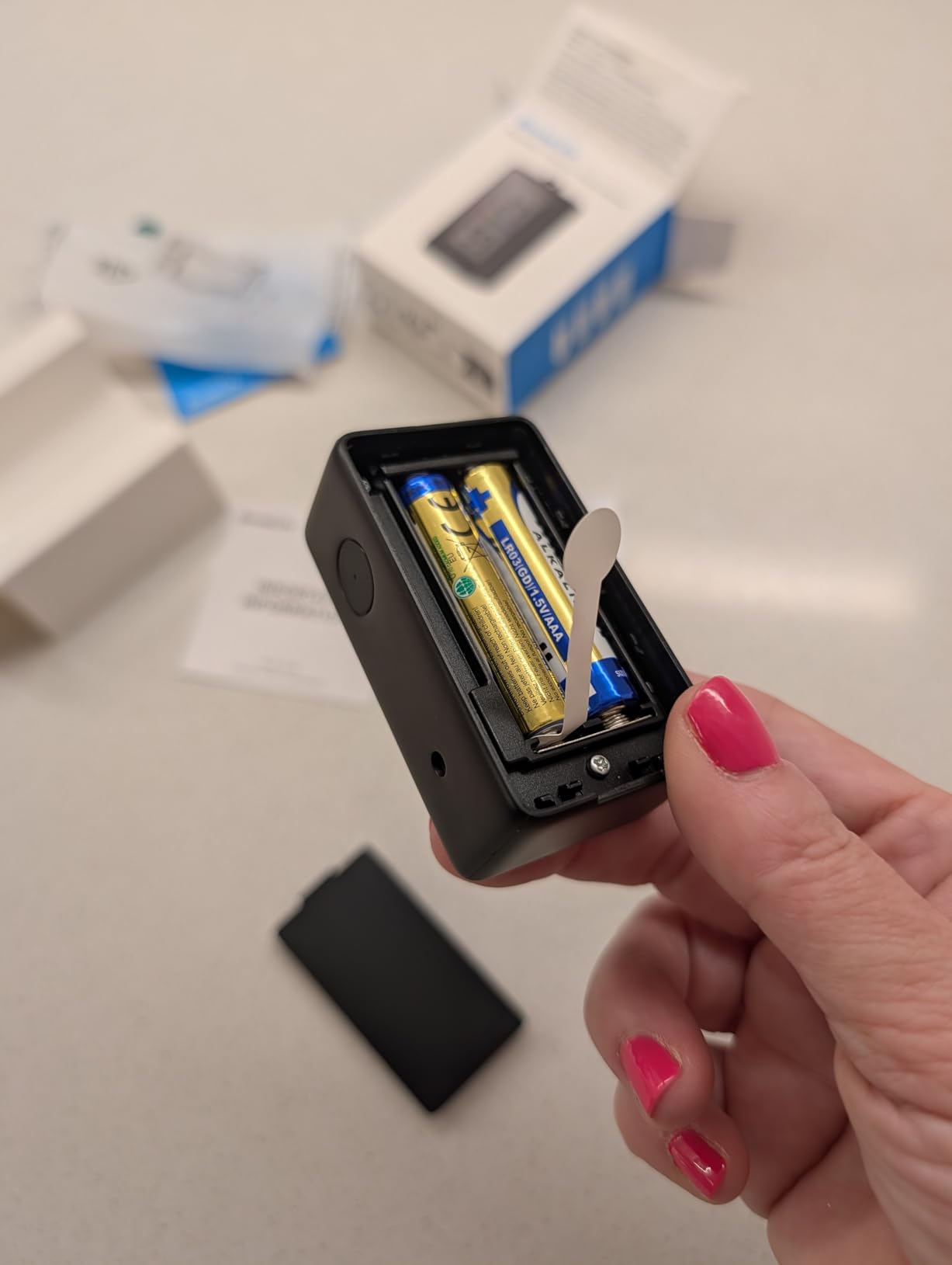 GoveeLife Outdoor Indoor Thermometer Hygrometer IP65 Waterproof, LCD Digital Display, 197ft Bluetooth Range, Notification Alerts, 2 Years Data Storage Export, for Camping, Room, Patio, Greenhouse customer photo 2