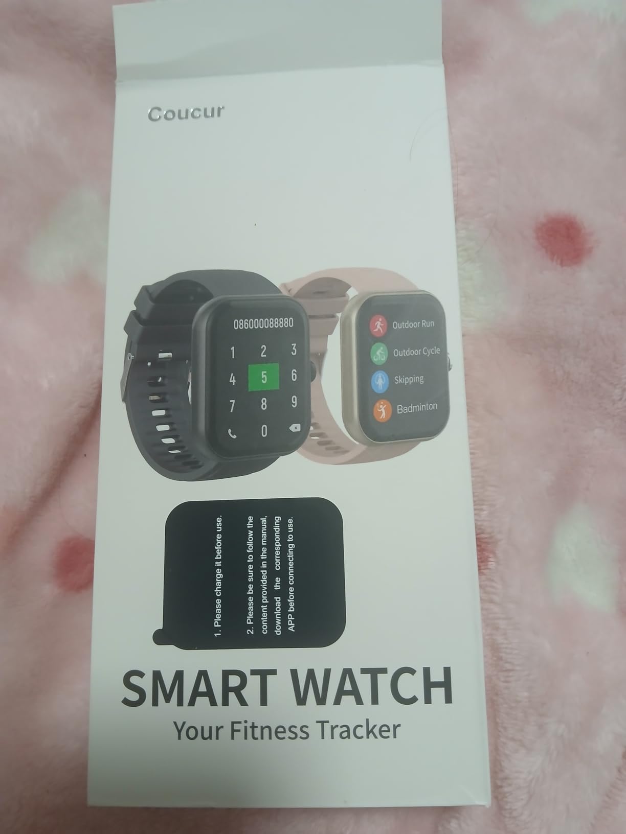 Smart Watch for Men Women (Answer/Make Call), 1.96