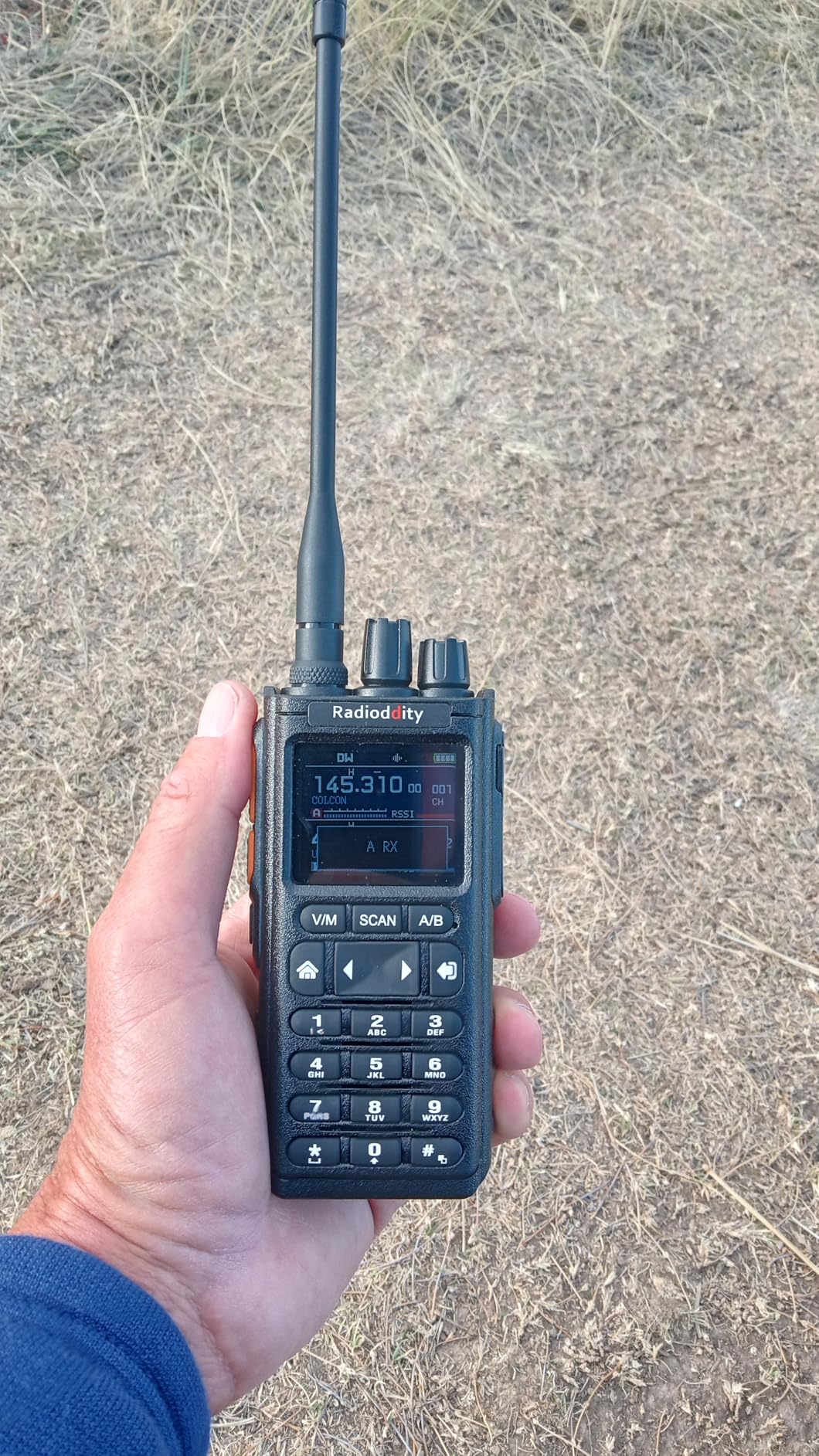 Radioddity GS-10B 8W Ham Radio Handheld, Long Range Two-Way Radio, Wireless APP Programming, UHF VHF FM Aviation NOAA Receiver, Dual PTT, 2500mAh Battery & USB-C Port, Noise Reduction, Channel Sync customer photo 1