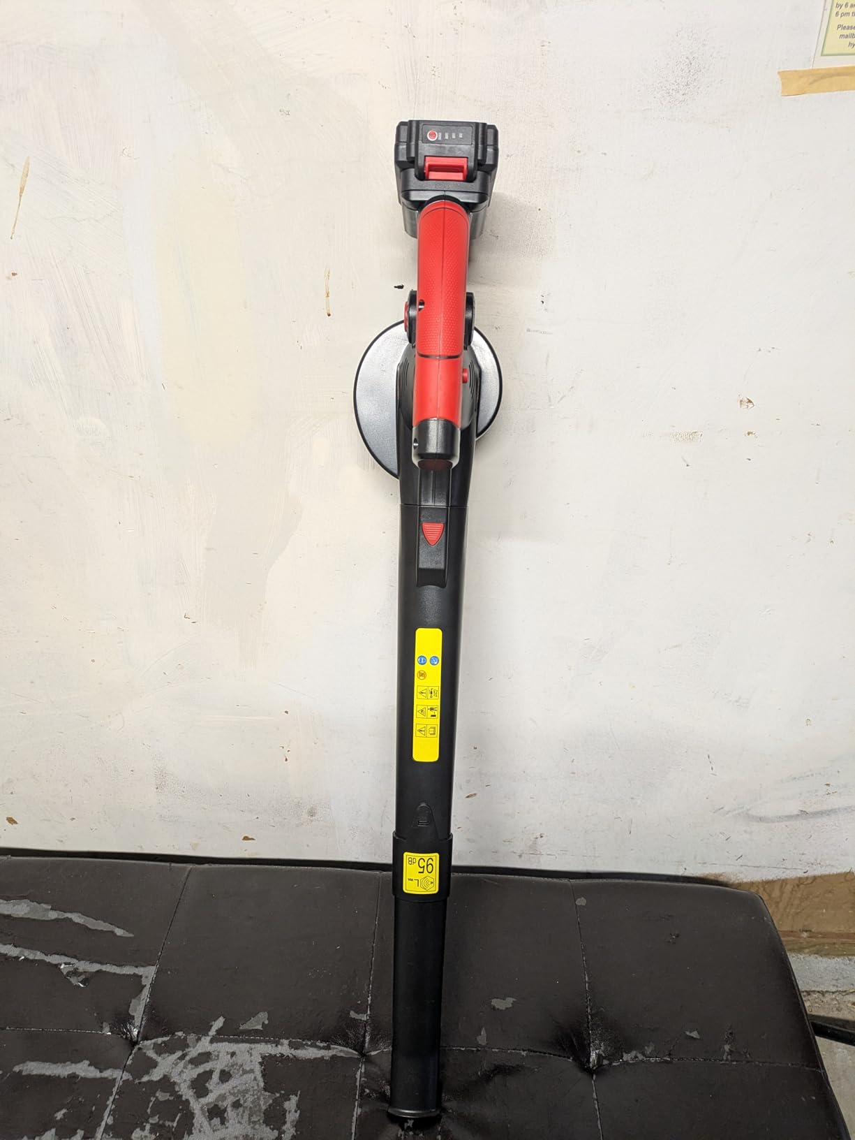 MZK Cordless Leaf Blower, 20V Battery Powered Electric Blower for Lawn Care, Electric Lightweight Leaf Blower for Blowing Leaves, Patio Cleaning and Dust (2 * 2Ah Battery & Charger Included), LF40D13 customer photo 2