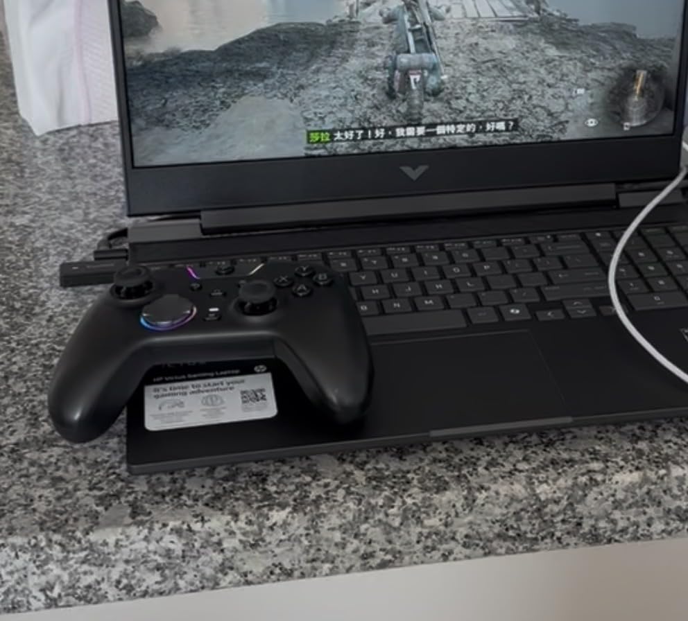 EasySMX X05Pro Wireless PC Controller - Quiet-Press Buttons, 2-Stage Impulse Triggers, 2 Programmable Buttons, Hall Joysticks, 1000mAh Battery, 1000Hz Polling Gaming Controller for PC/Switch/Android/iOS customer photo 1