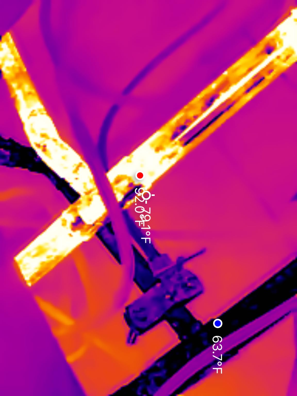 P3 - Thermal Camera for iOS & Android, 8mm Macro Vision Infrared Imager with 35mk NETD, 512x384 Super Resolution, 3.6℉ Accuracy, Manual Lens, Work for Home PCB Inspection, Black customer photo 1
