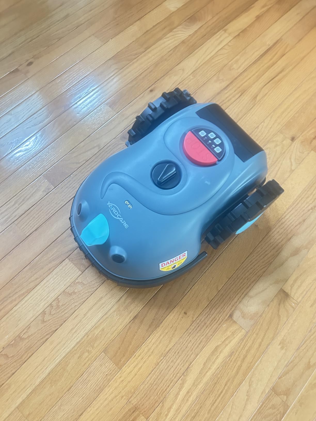 V100 Robot Lawn Mower with HD Vision Navigation, Smart Obstacle Detection, Collision Sensors, Adjustable Cutting Height, Low-Noise Operation-Perfect for Small Lawns up to 1,600 sq ft. customer photo 1