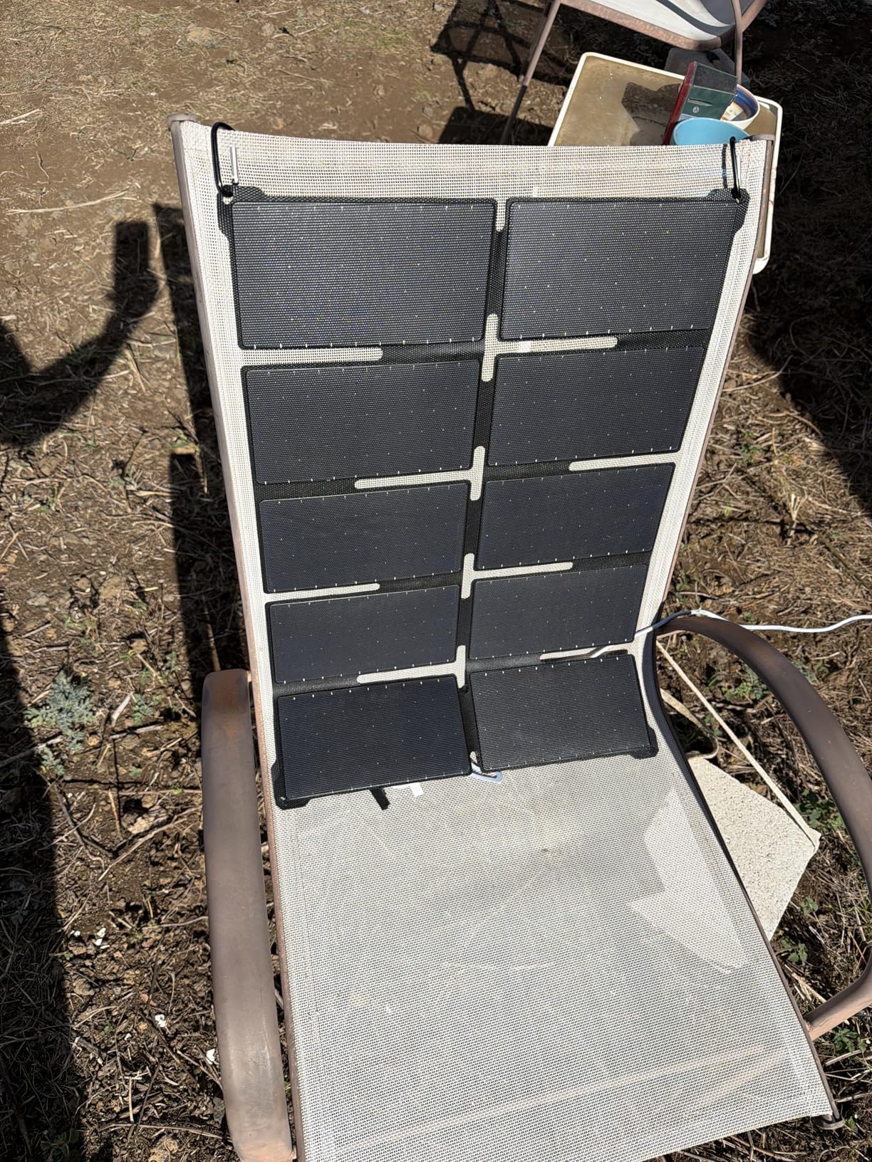 BigBlue Portable 35W Solar Panel Charger with Fast Charging USB-A and PD 25W USB-C for Camping Backpacking, 1.54 lbs, IP68 Waterproof, Folding Solar Phone Charger for iPhone/Android, iPad, Power Bank customer photo 2