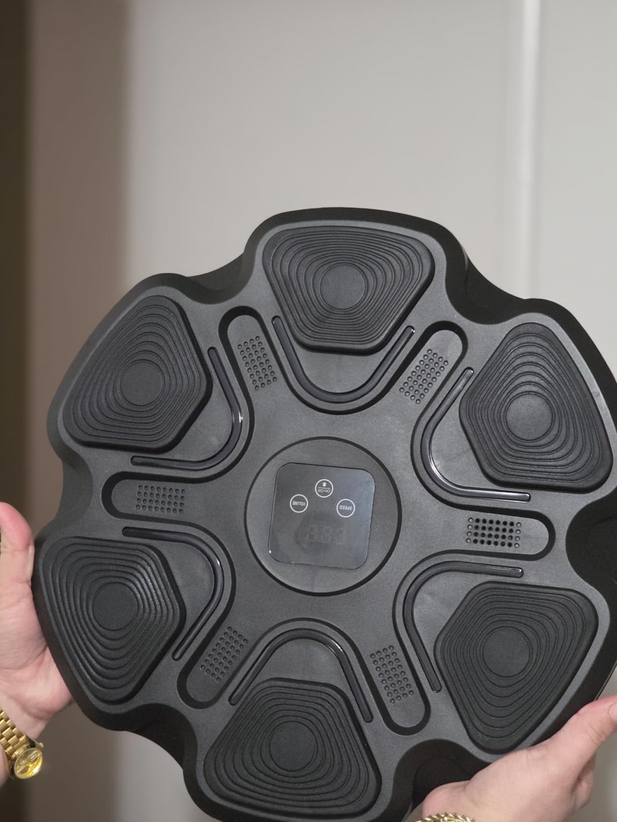 Smart Music Boxing Machine for Adults and Kids, Bluetooth Boxing Equipment with Boxing Gloves, Wall Mounted Electronic Punching Machine for Home Gym Workout Indoor customer photo 1