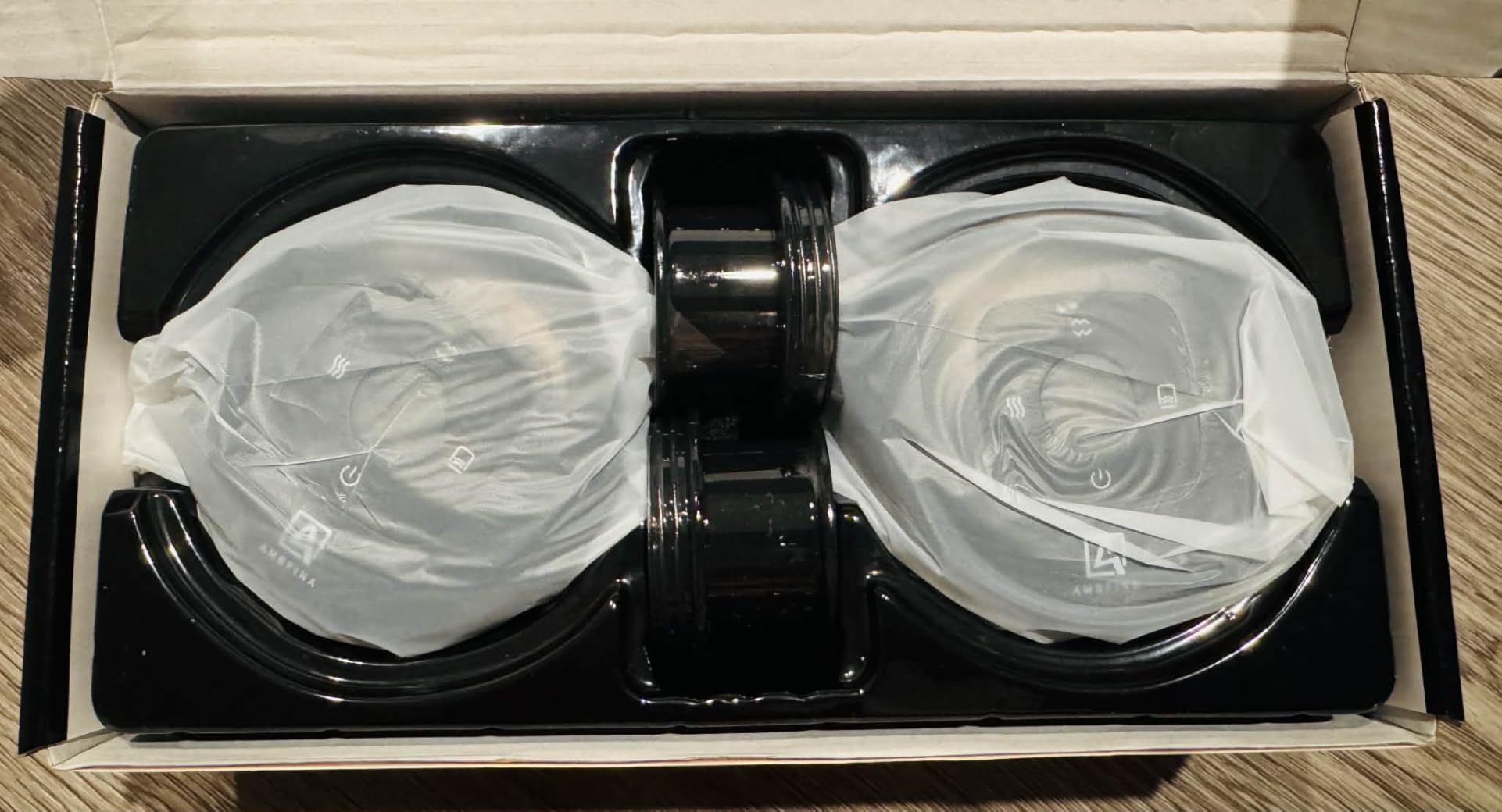 5-in-1 Cupping Kit for Massage Therapy, 12 Levels Smart Dynamic Cupping Set with Red Light Therapy & Heat Penetrates for Targeted Pain Relief, Knots, Aches, Muscle Soreness - 2Pcs (Black & Black) customer photo 2